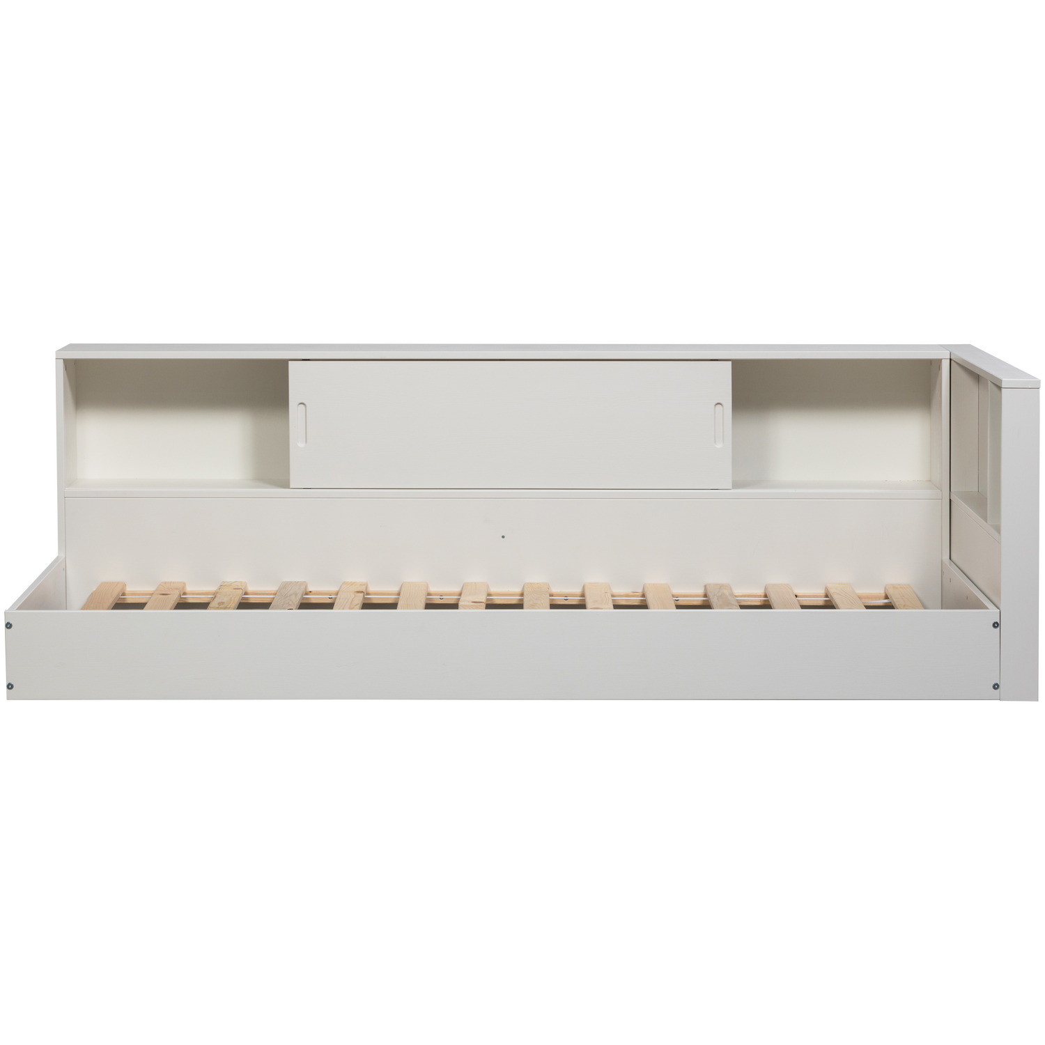 Carter hoekbed links/rechts grenen wit [fsc]