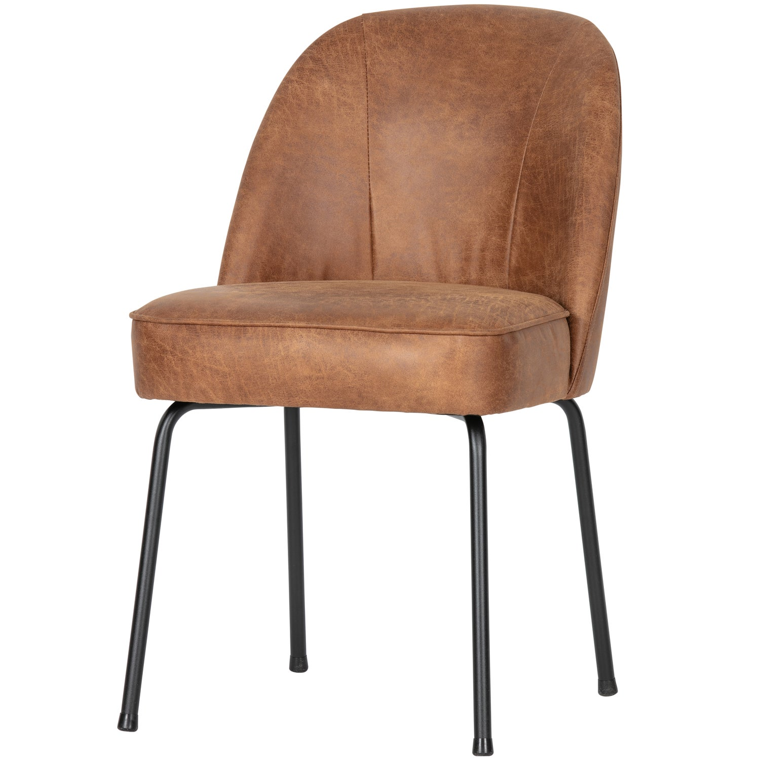 Vogue eetkamerstoel structure velvet brass