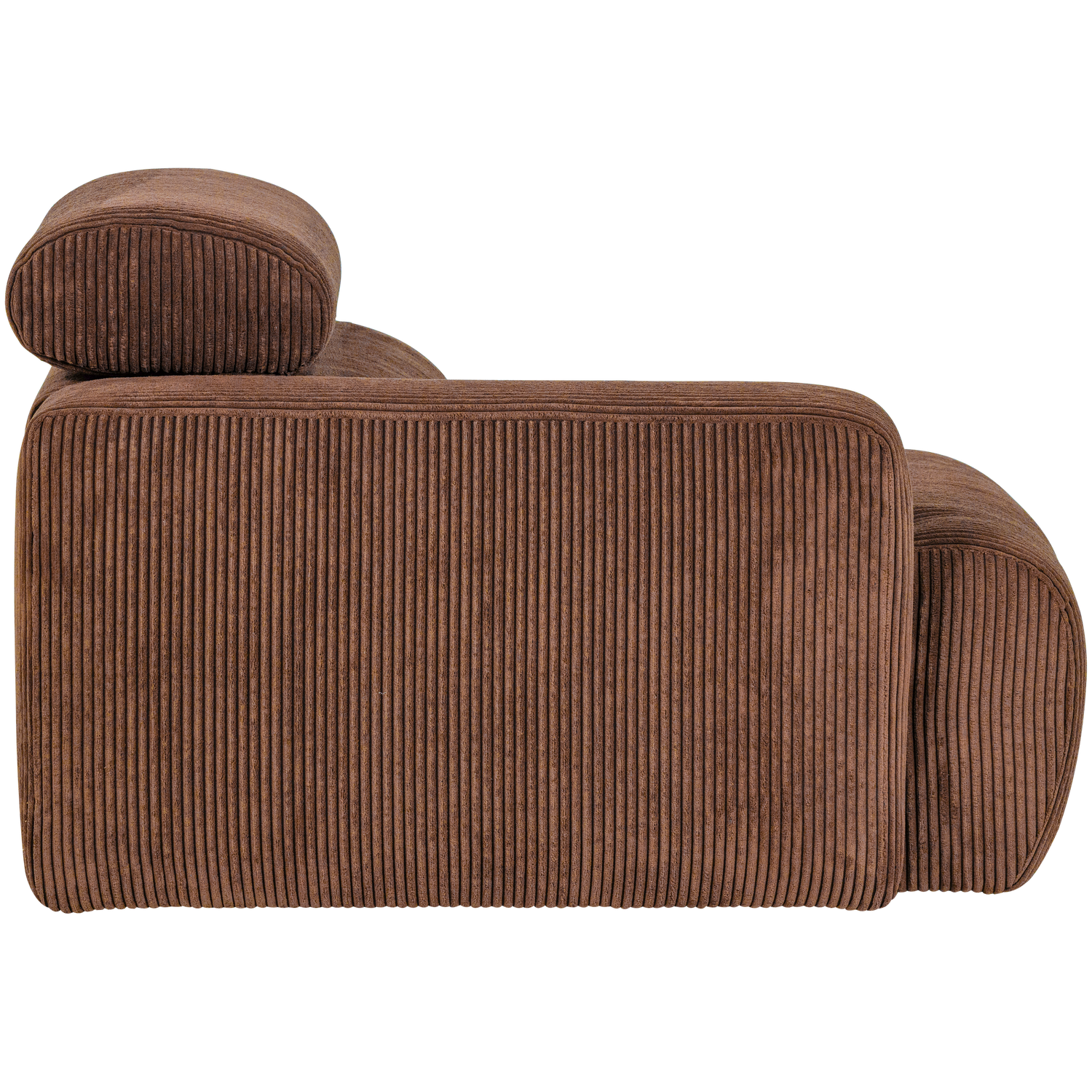 Novi 1-zits element arm links boucle karamelbruin