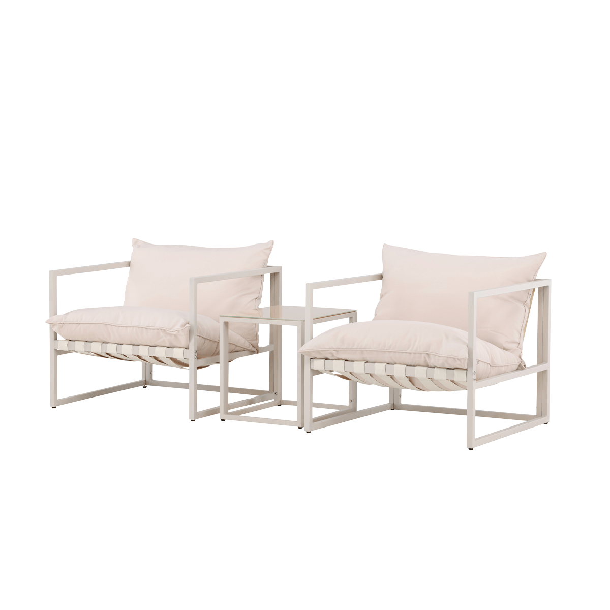 Tuin loungeset Ebba 3-delig