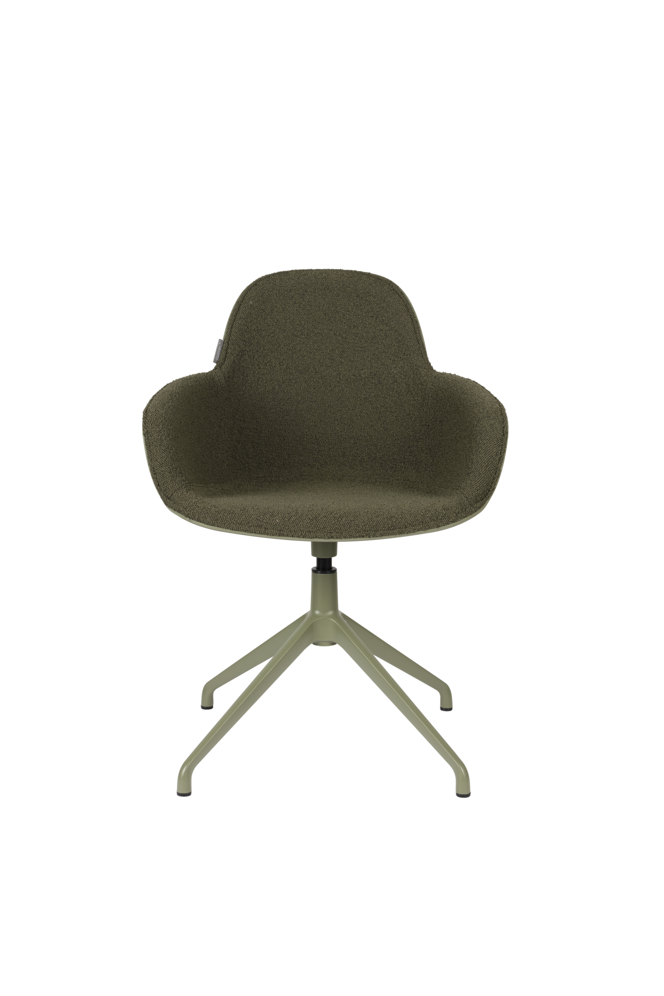 Armchair albert kuip swivel green