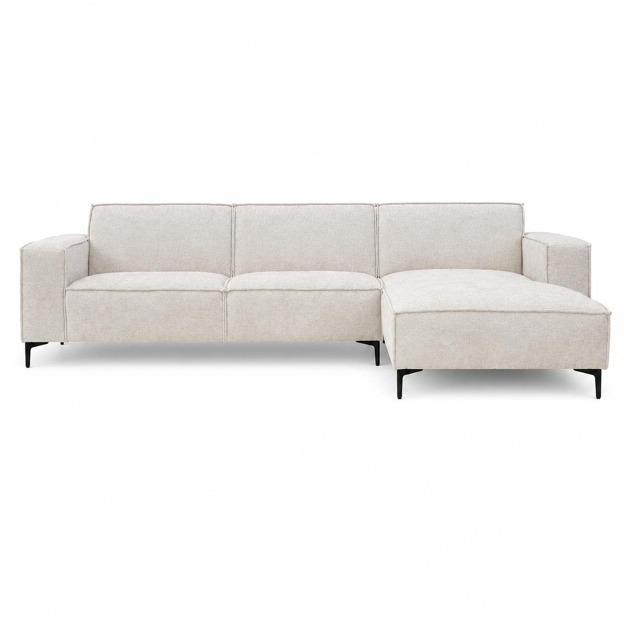 Hoekbank Valora Beige Chaise