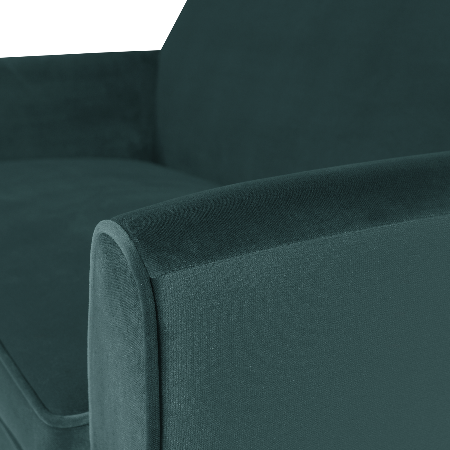 Rocco bank 150 cm velvet off white [fsc]