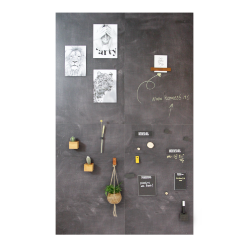 Magneetwand mat – krijtbord oudzwart