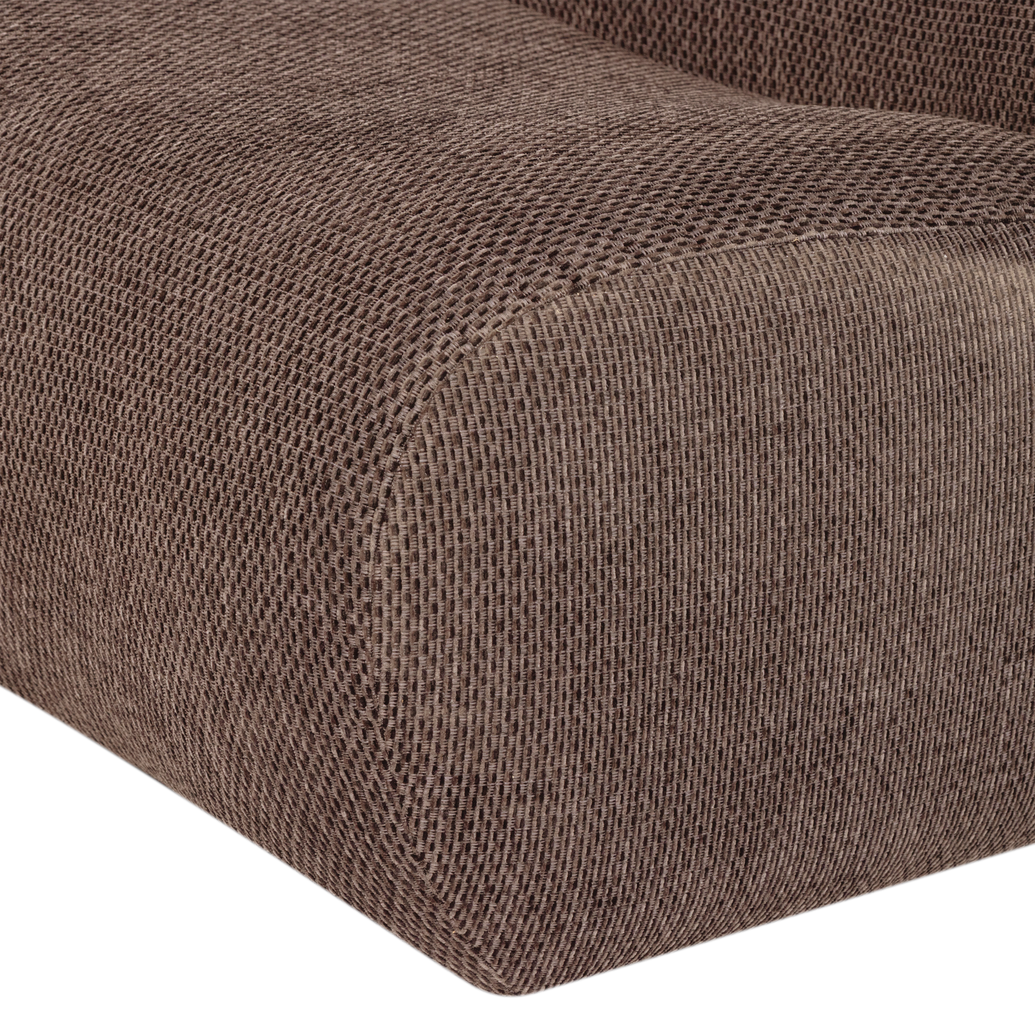 Nomu fauteuil grove chenille lichtbruin [fsc]
