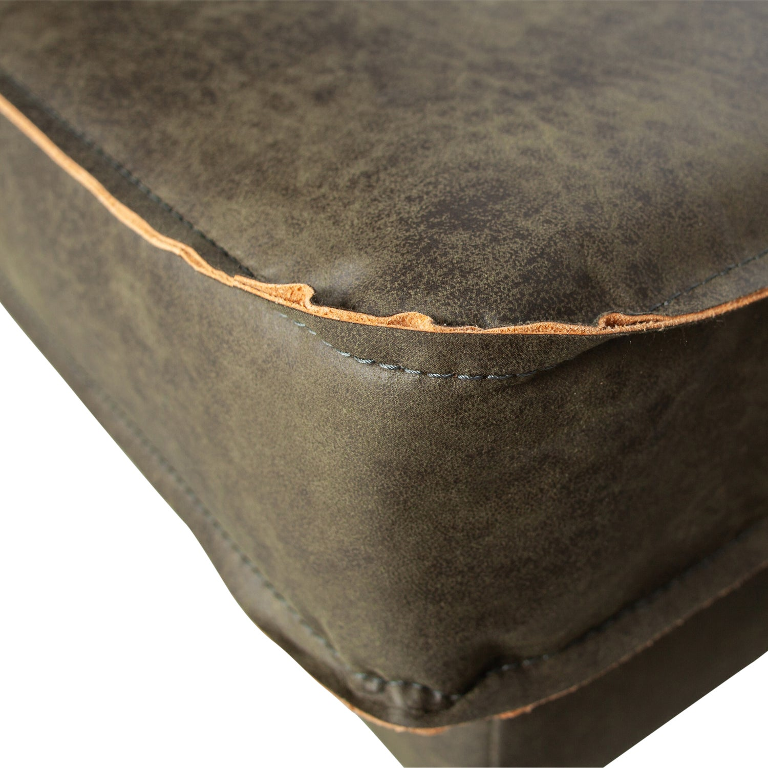 Rodeo daybed rechts ribstof bruin