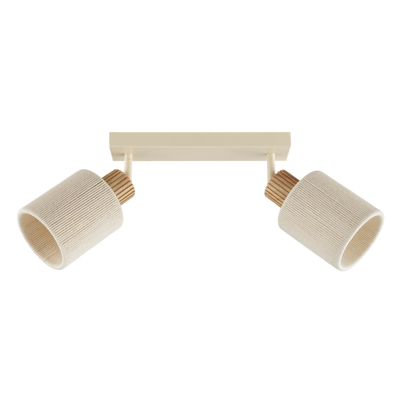 Arjan Spot 2-lichts Beige