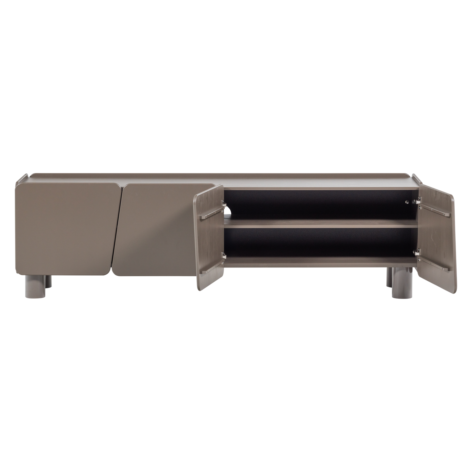 Root tv meubel 200 cm grenen truffel bruin [fsc]