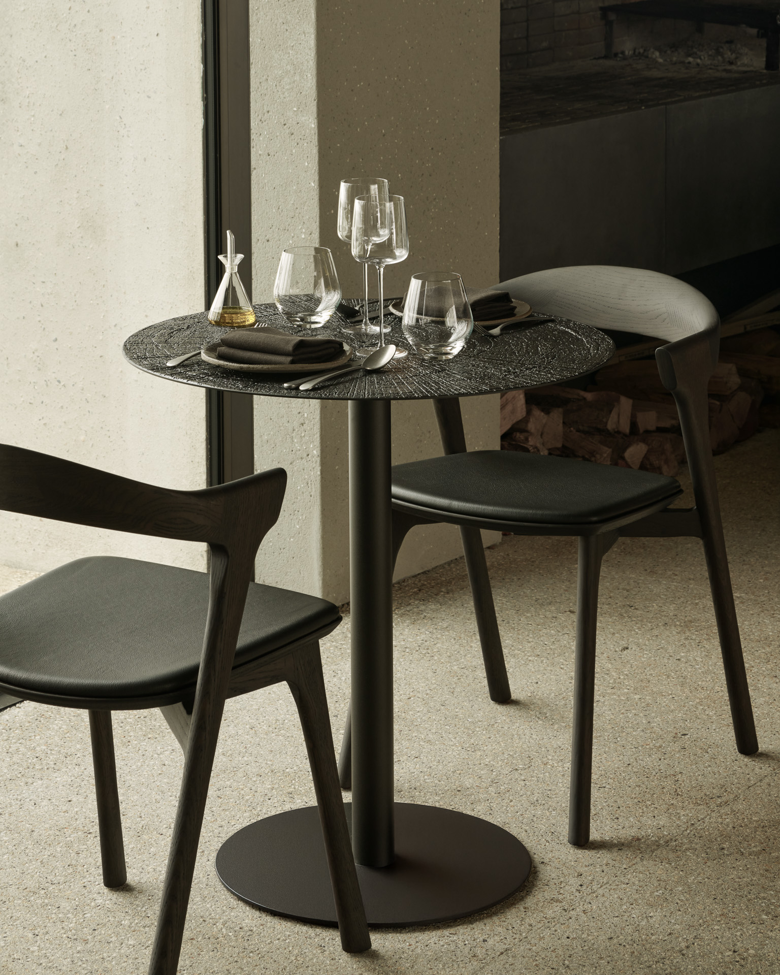 Blend eettafel rond - 70cm 