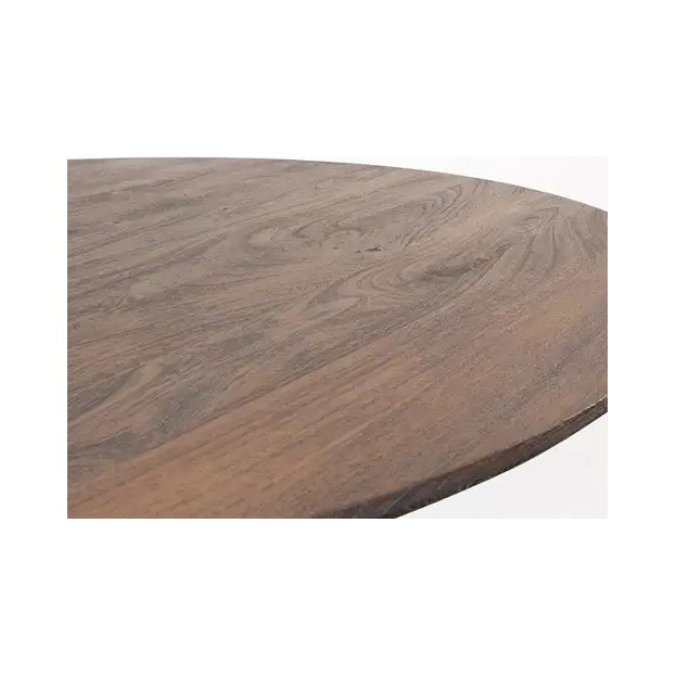 TFF Tafel Marron rond