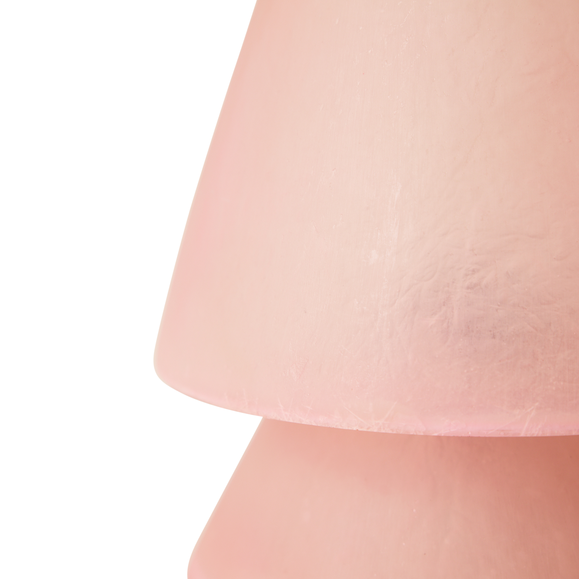 HKliving Tafellamp glassfiber pink