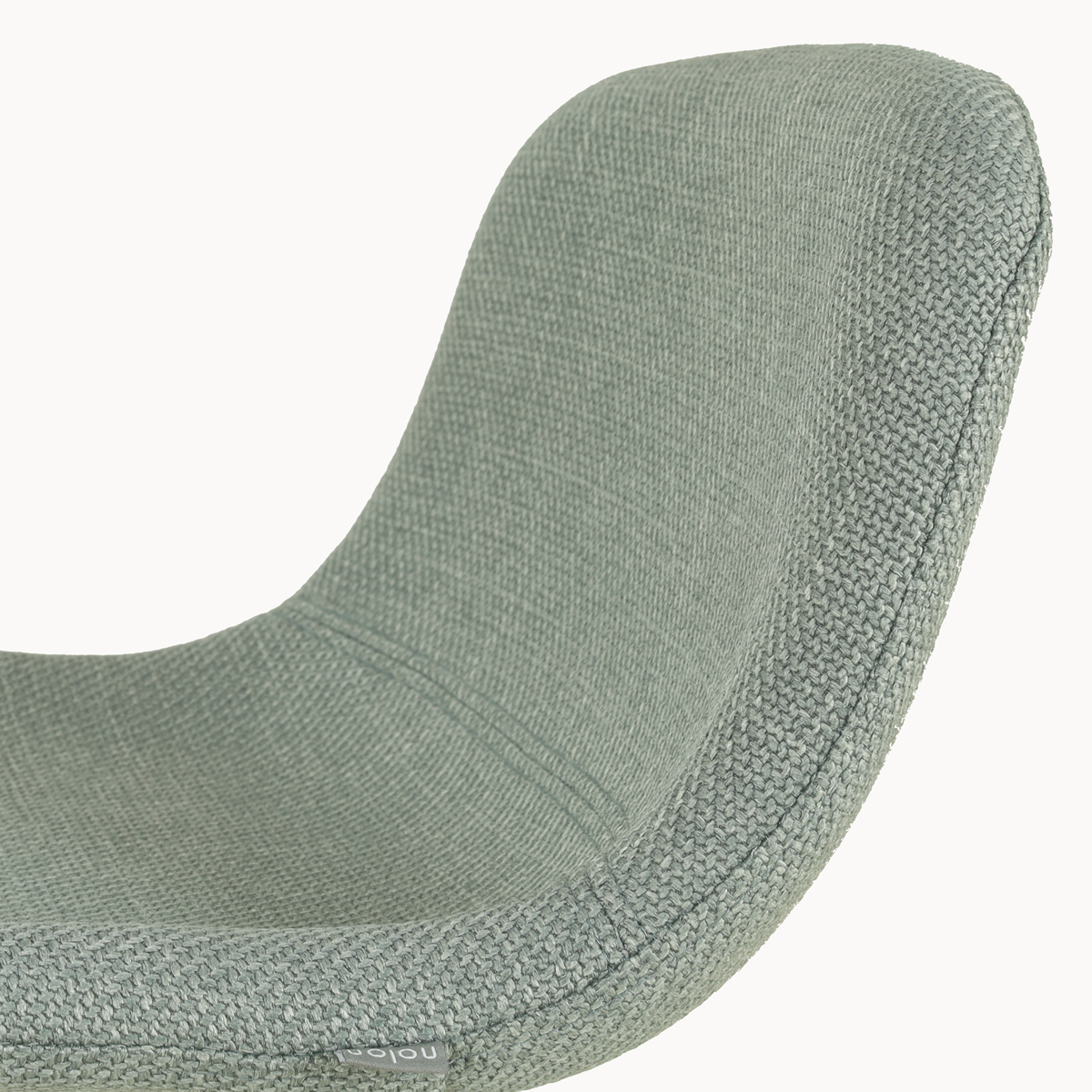 Barkruk Nino-Mats zwart onderstel 75 cm
