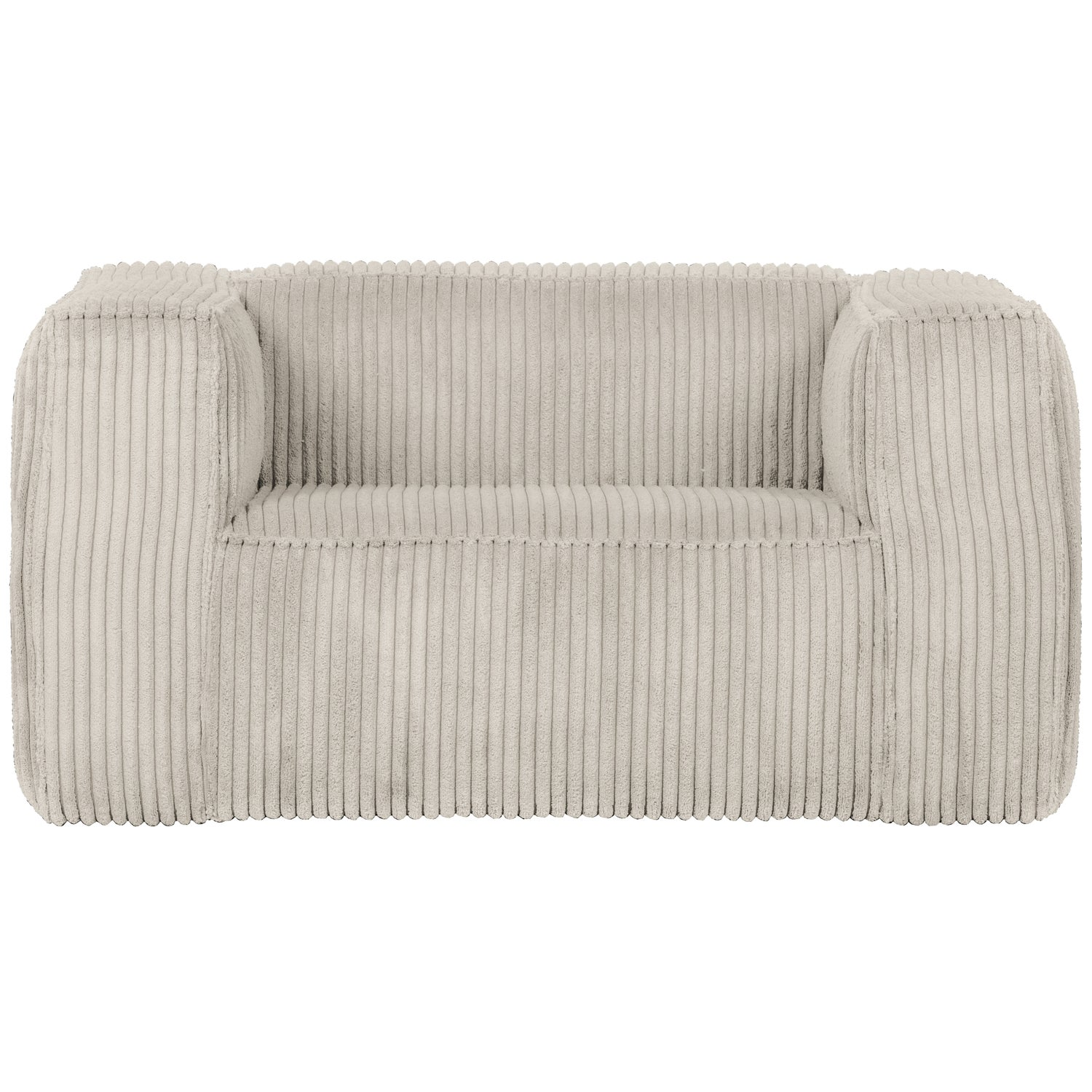 Bean fauteuil chenille velvet naturel