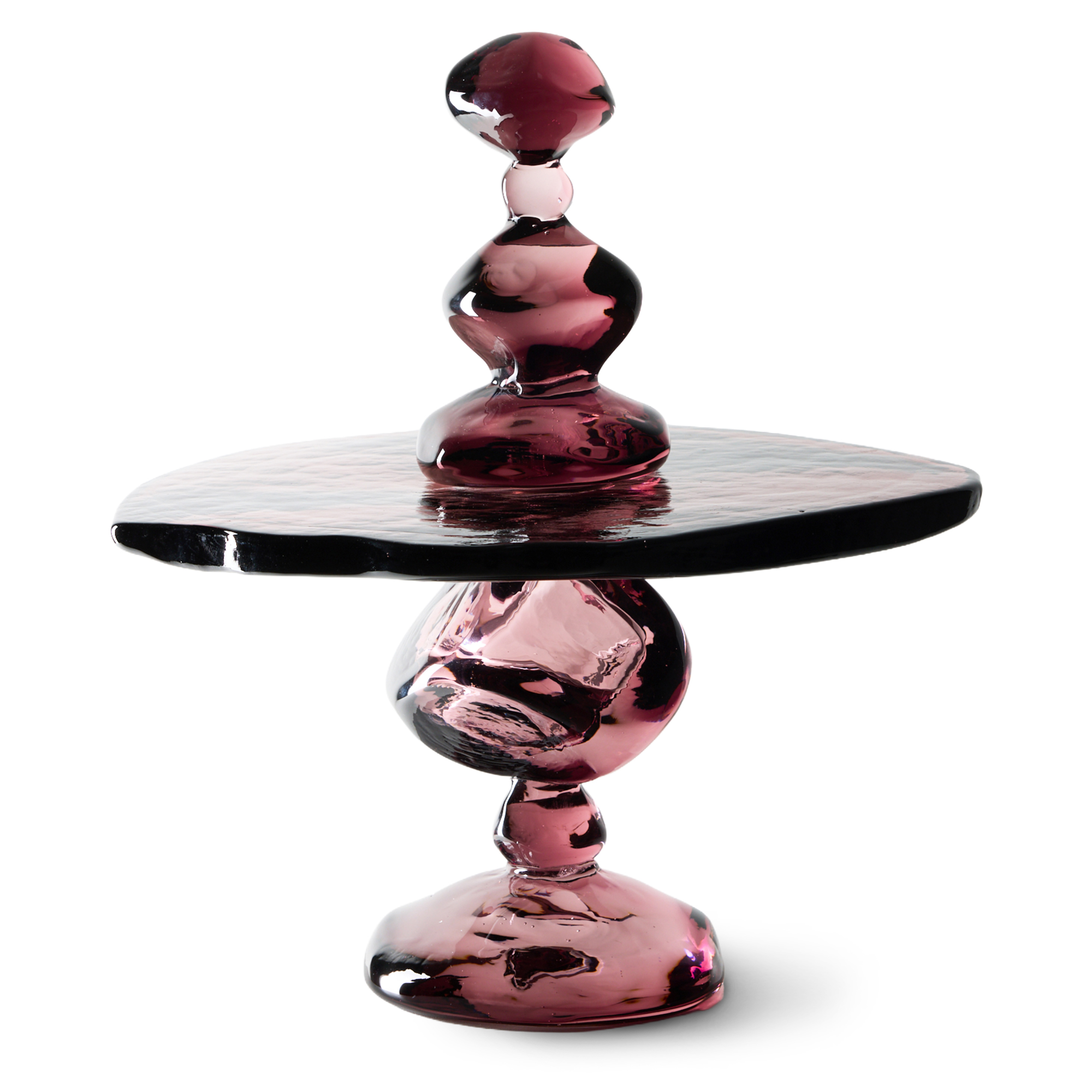 HKliving Taartplateau Nienke Sikkema Jewel amethyst