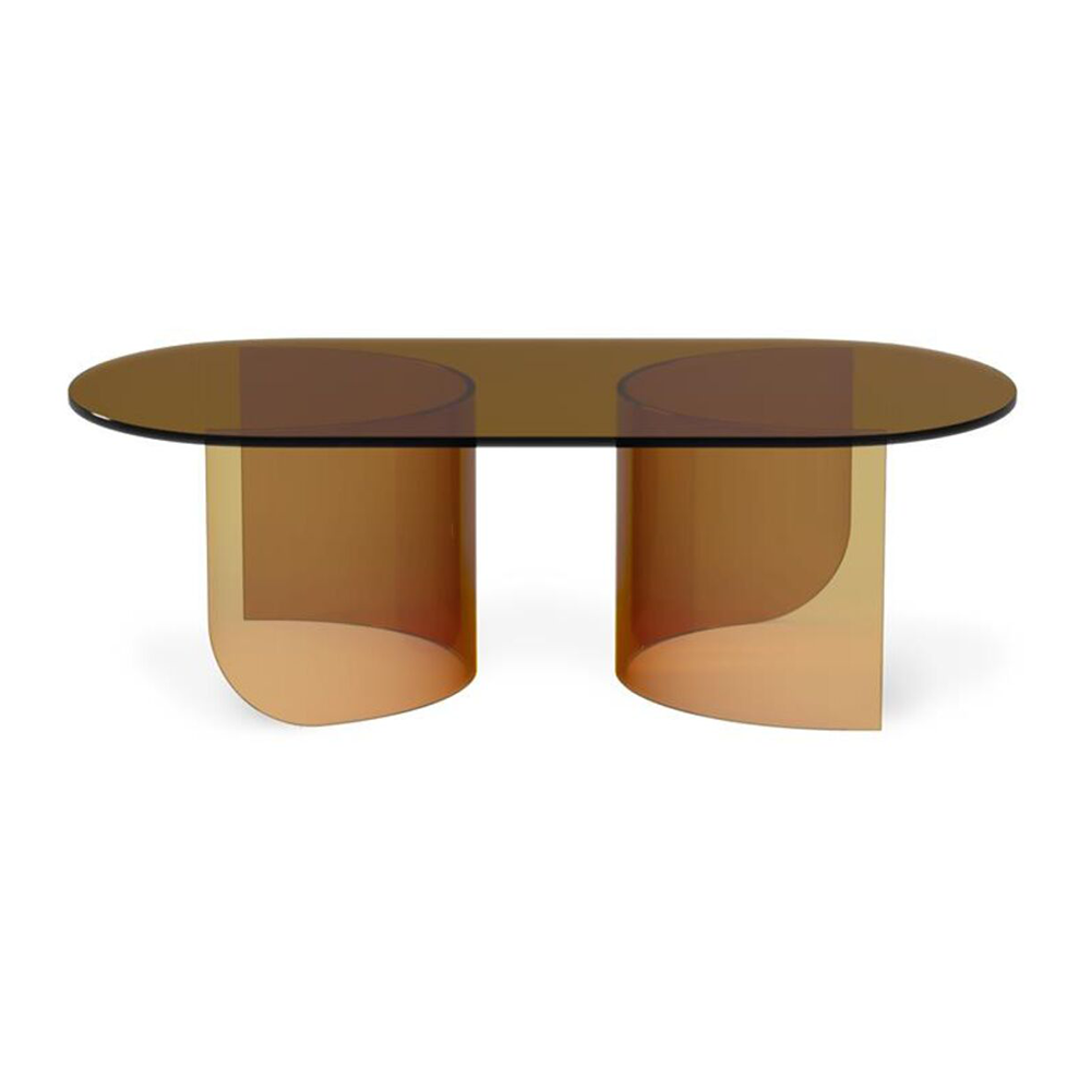 Salontafel Plateau glas