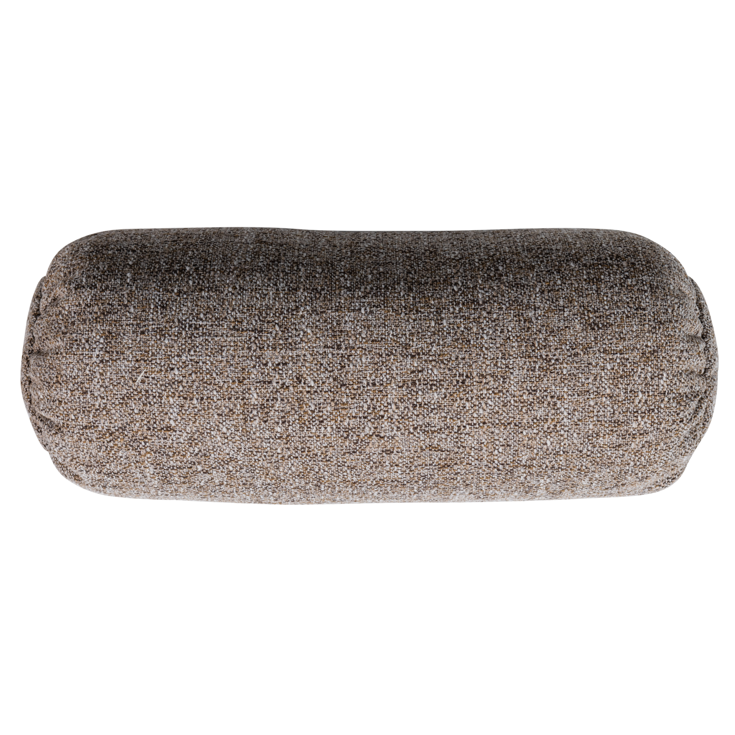 Baggy rolkussen 50xo23 cm 3d chenille middenbruin