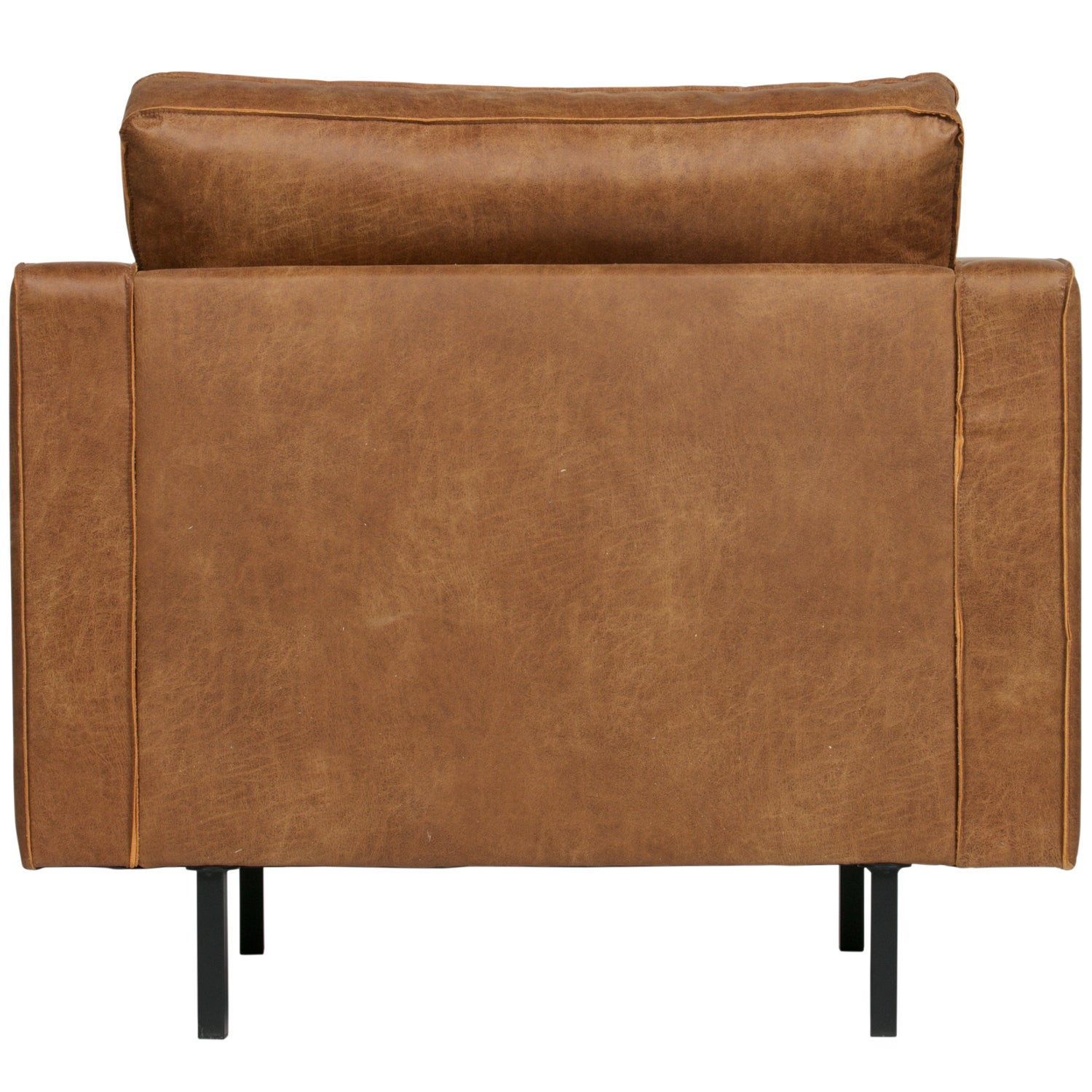 Rodeo classic fauteuil ribstof roestbruin