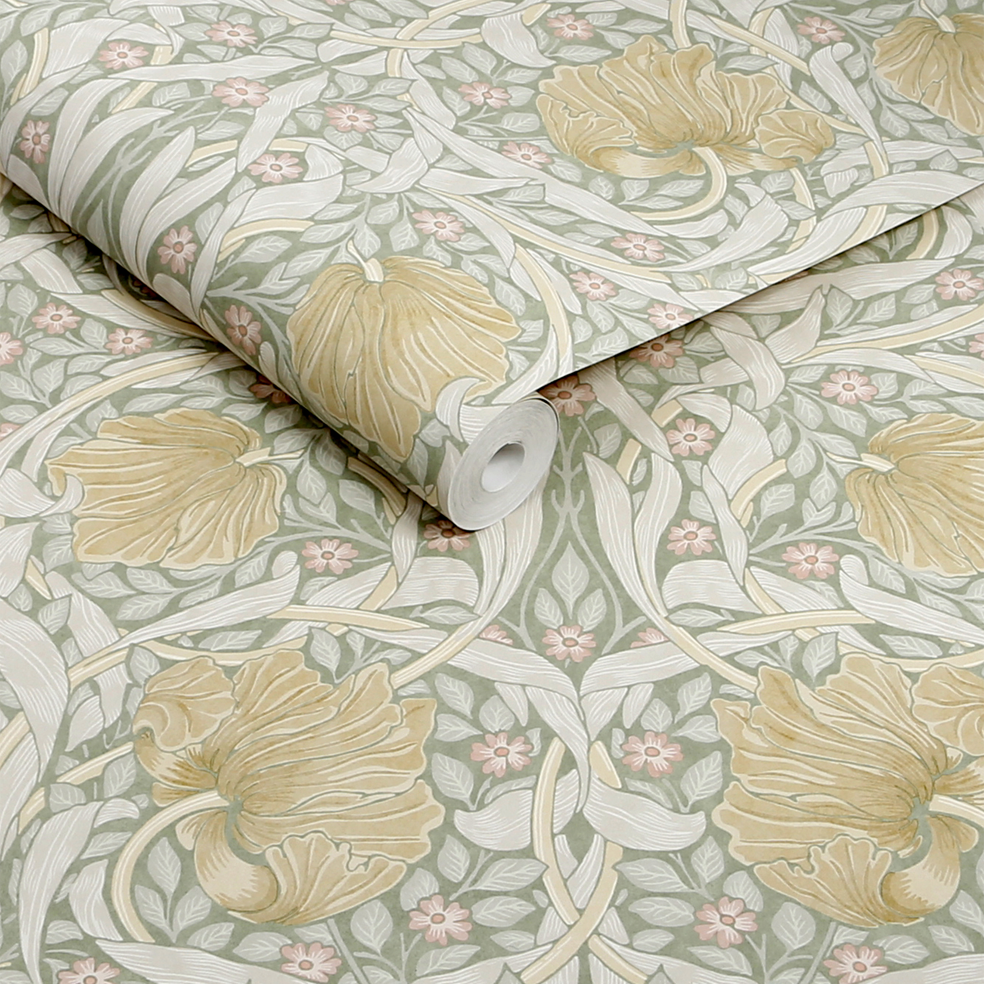 Behang William Morris at Home Pimpernel
