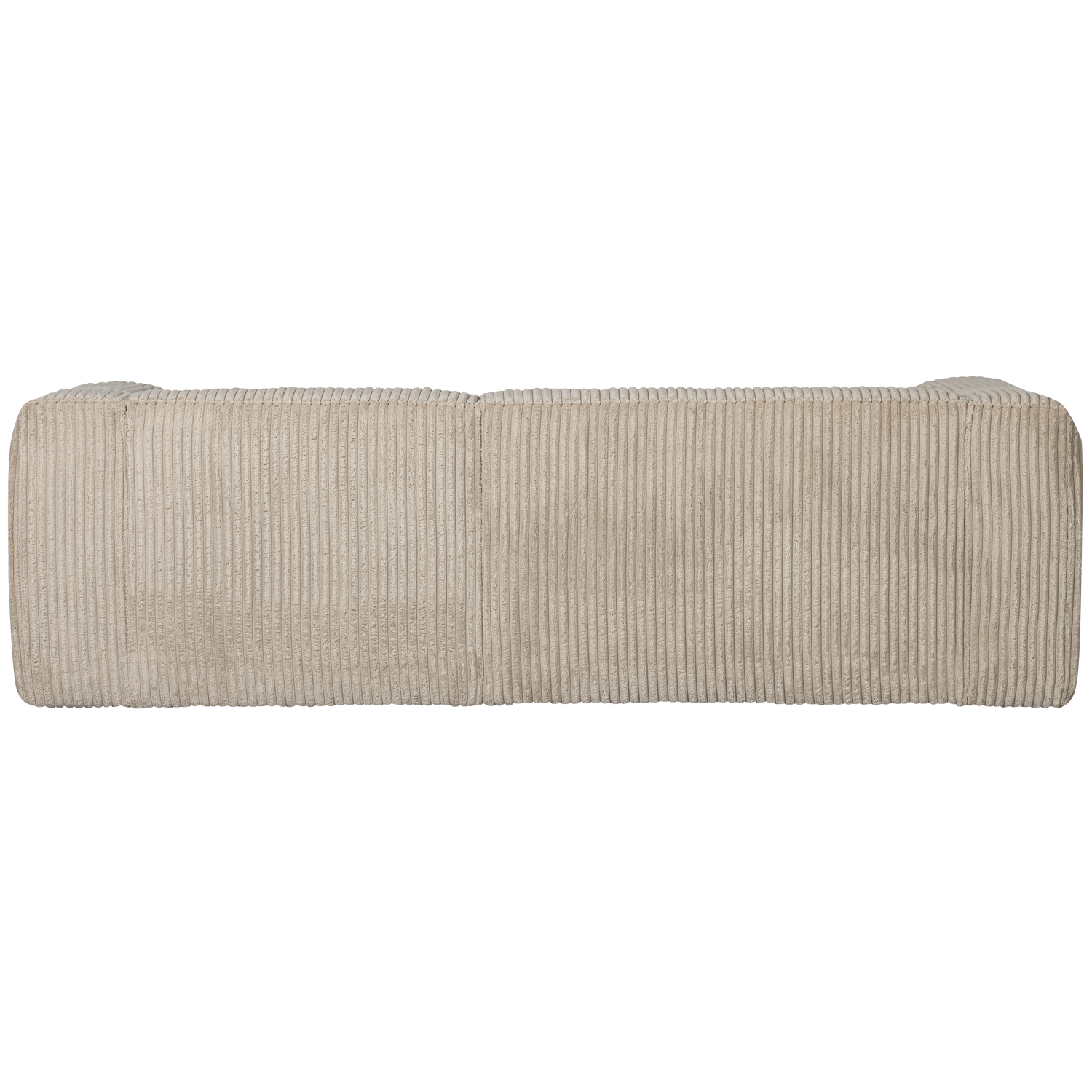 Bean chaise longue bank rechts chenille velvet taupe