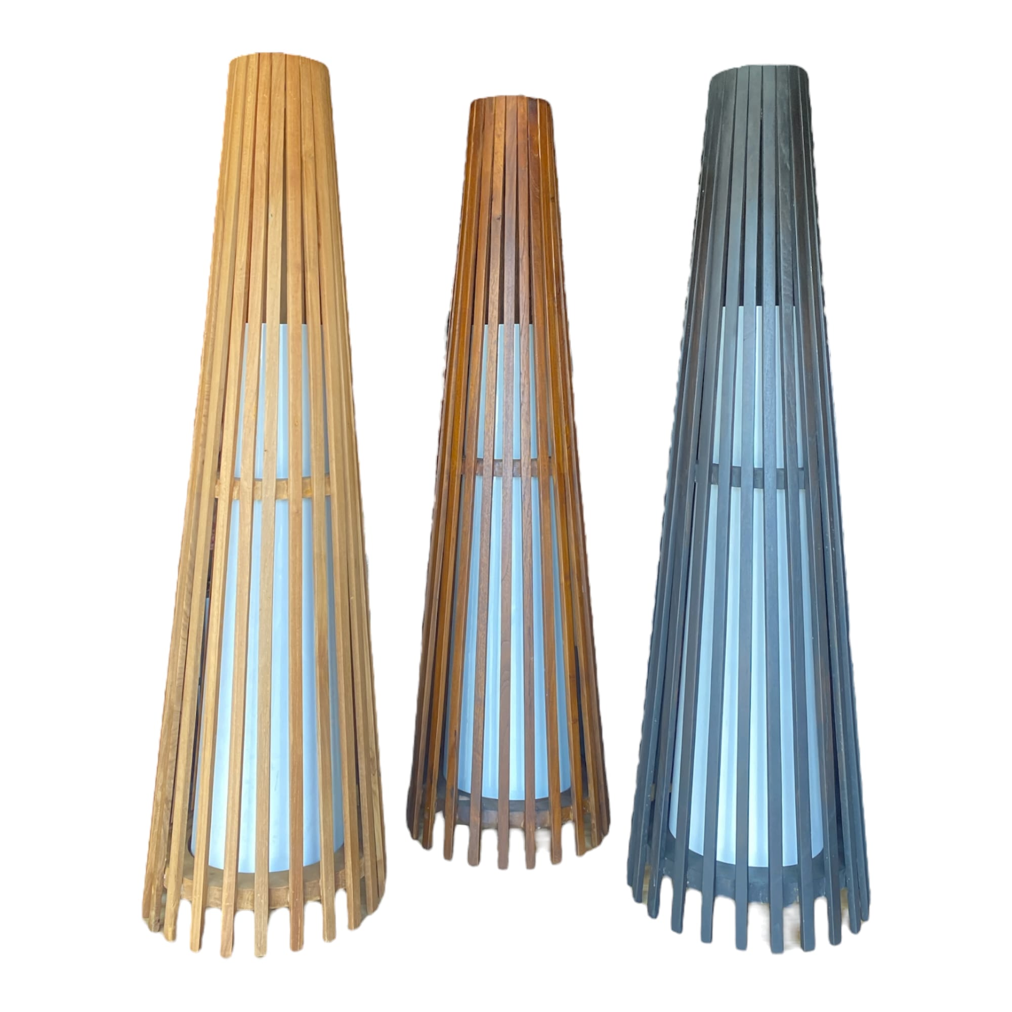 Interieurdirekt - vloerlamp Anto - teakhout - 120cm