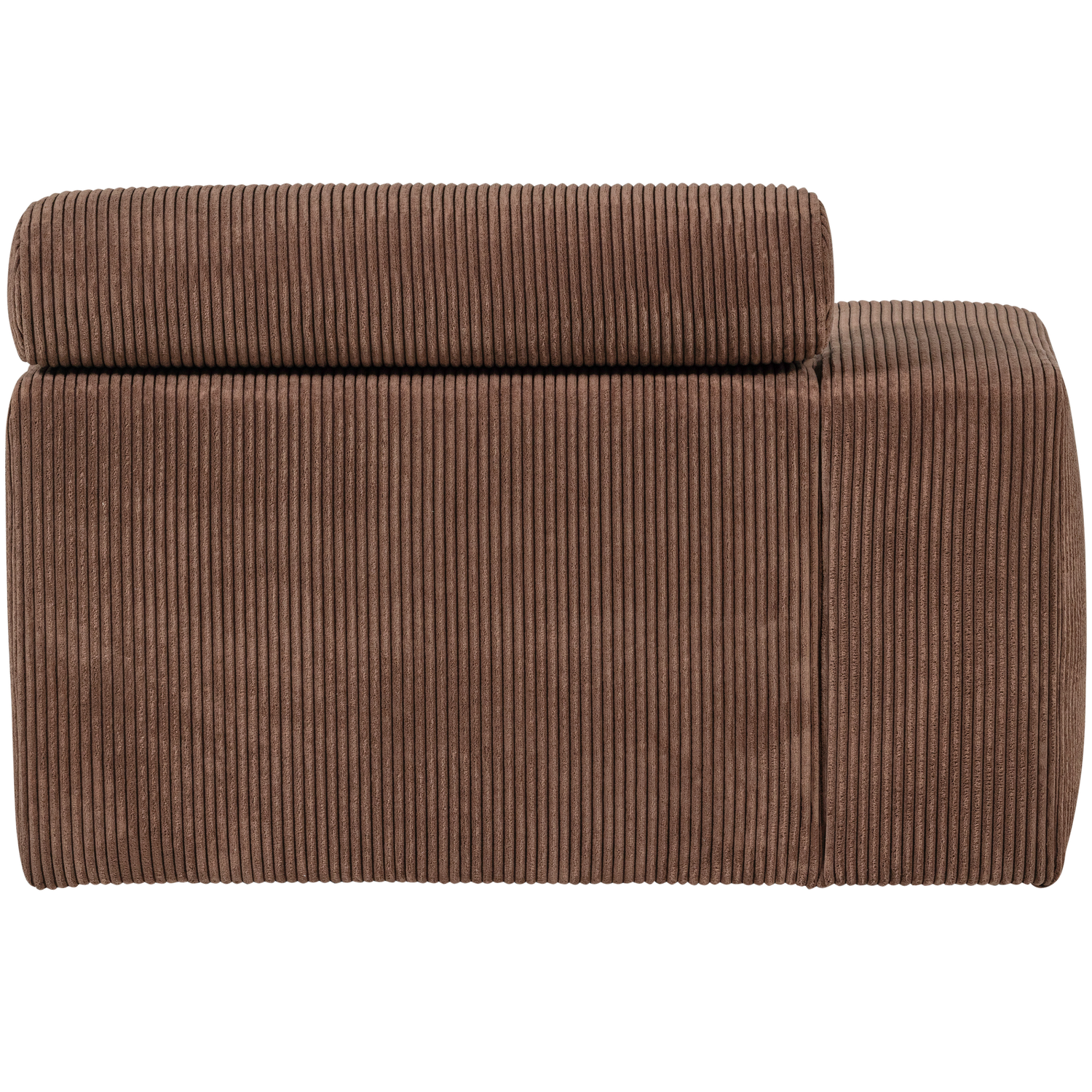 Novi chaise longue element arm links ribstof terra