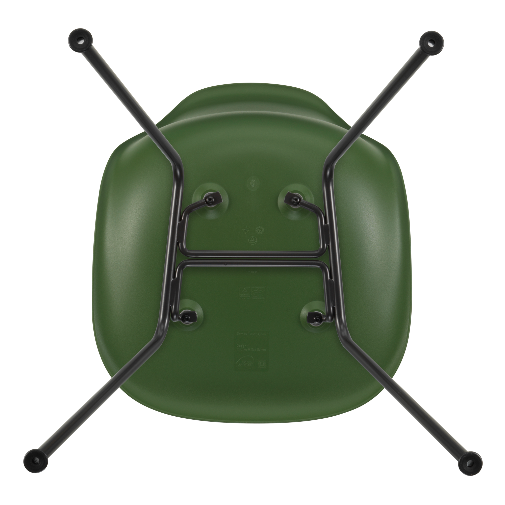 Vitra Eetkamerstoel DSX RE zwart