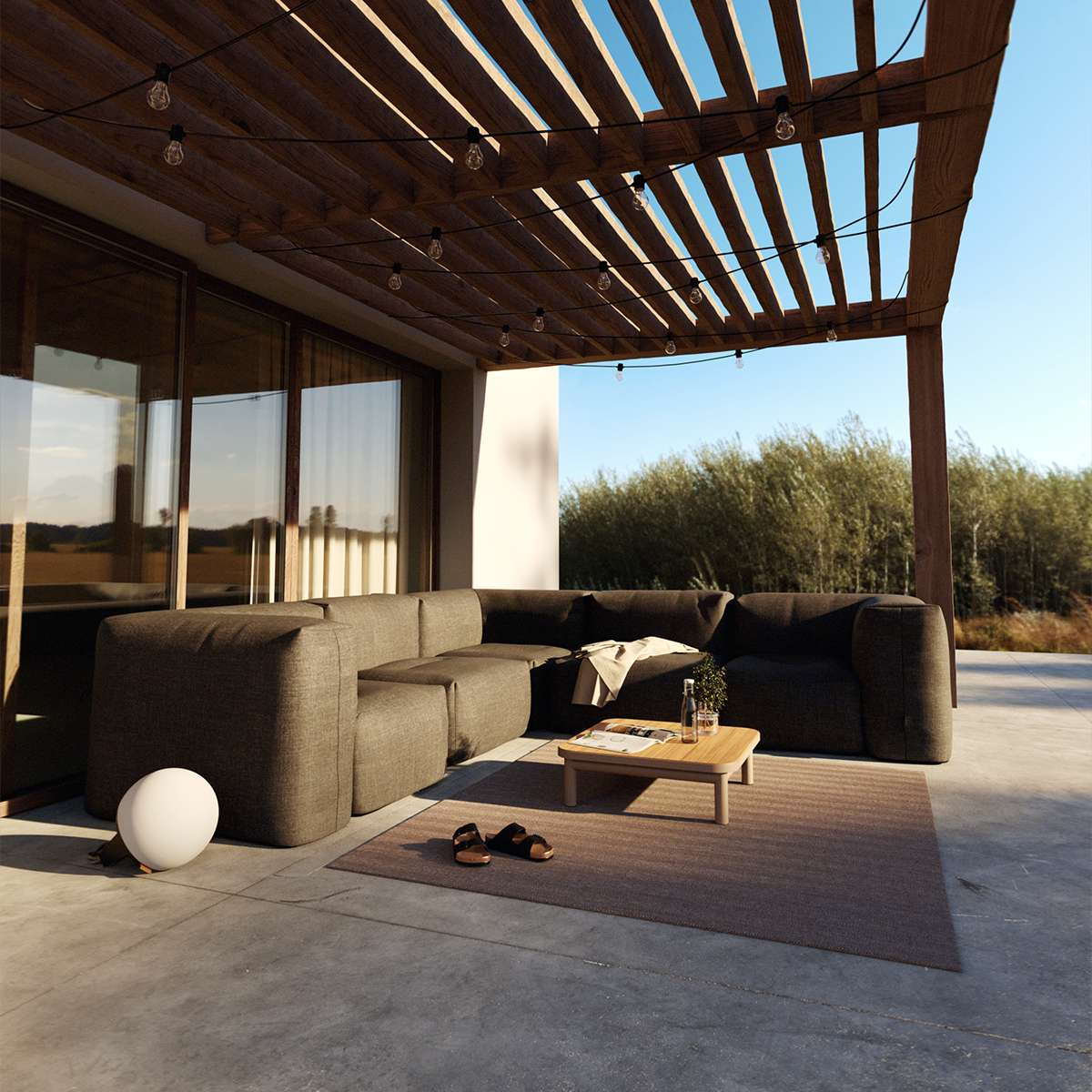 SACKit Tuinbank Soft Sofa hoek