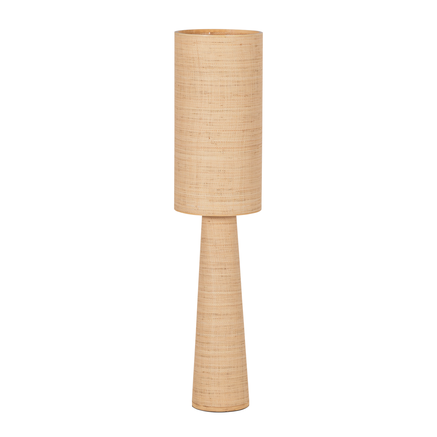 Syro vloerlamp raffia naturel 130xo30 cm