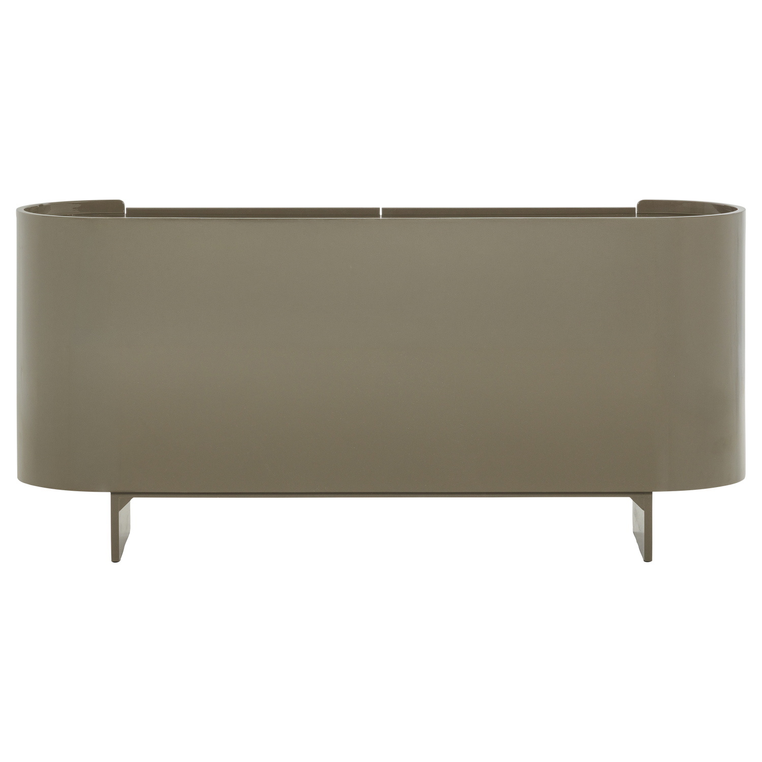 Liora tv meubel/dressoir hout hoogglans groen [fsc]