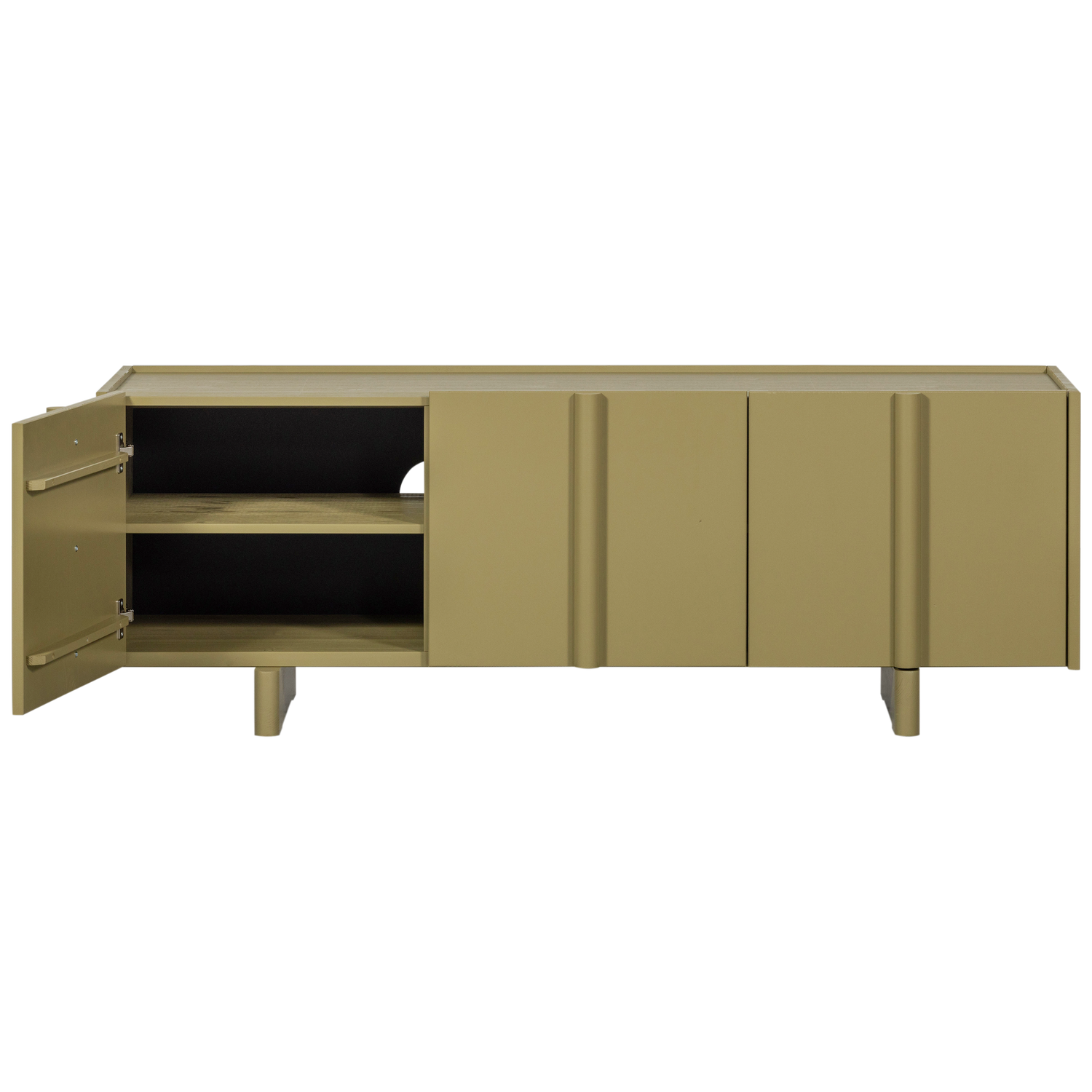 Basu tv meubel 152 cm grenen dust [fsc]