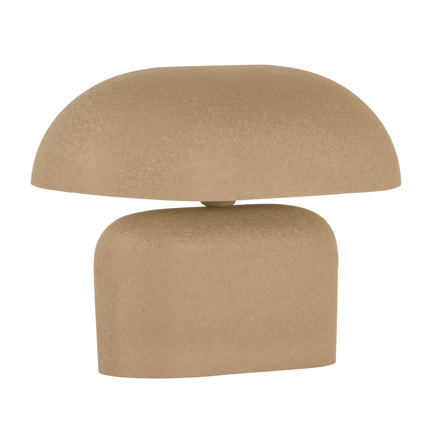 Tilo tafellamp 26x37x37 cm metaal beige
