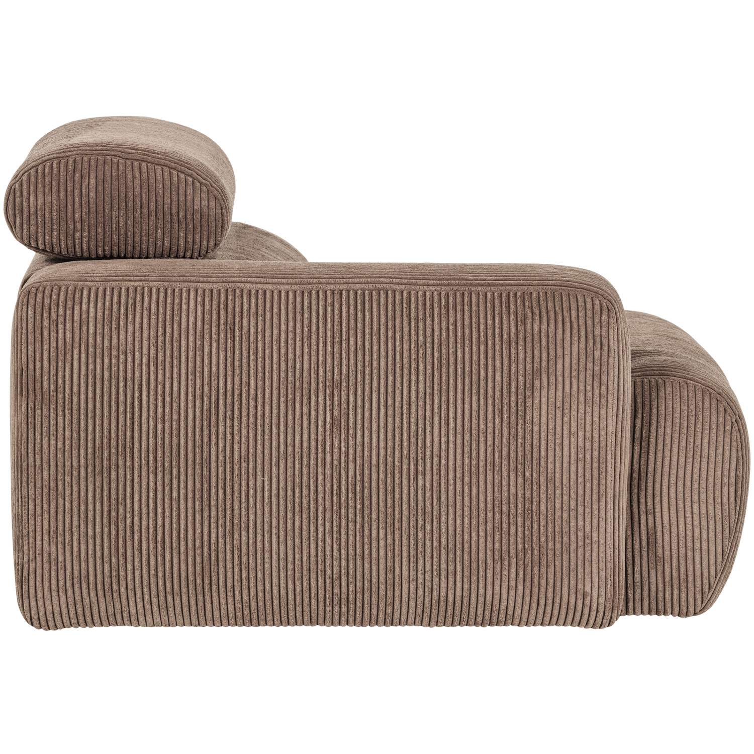 Novi 1-zits element arm links ribstof zand