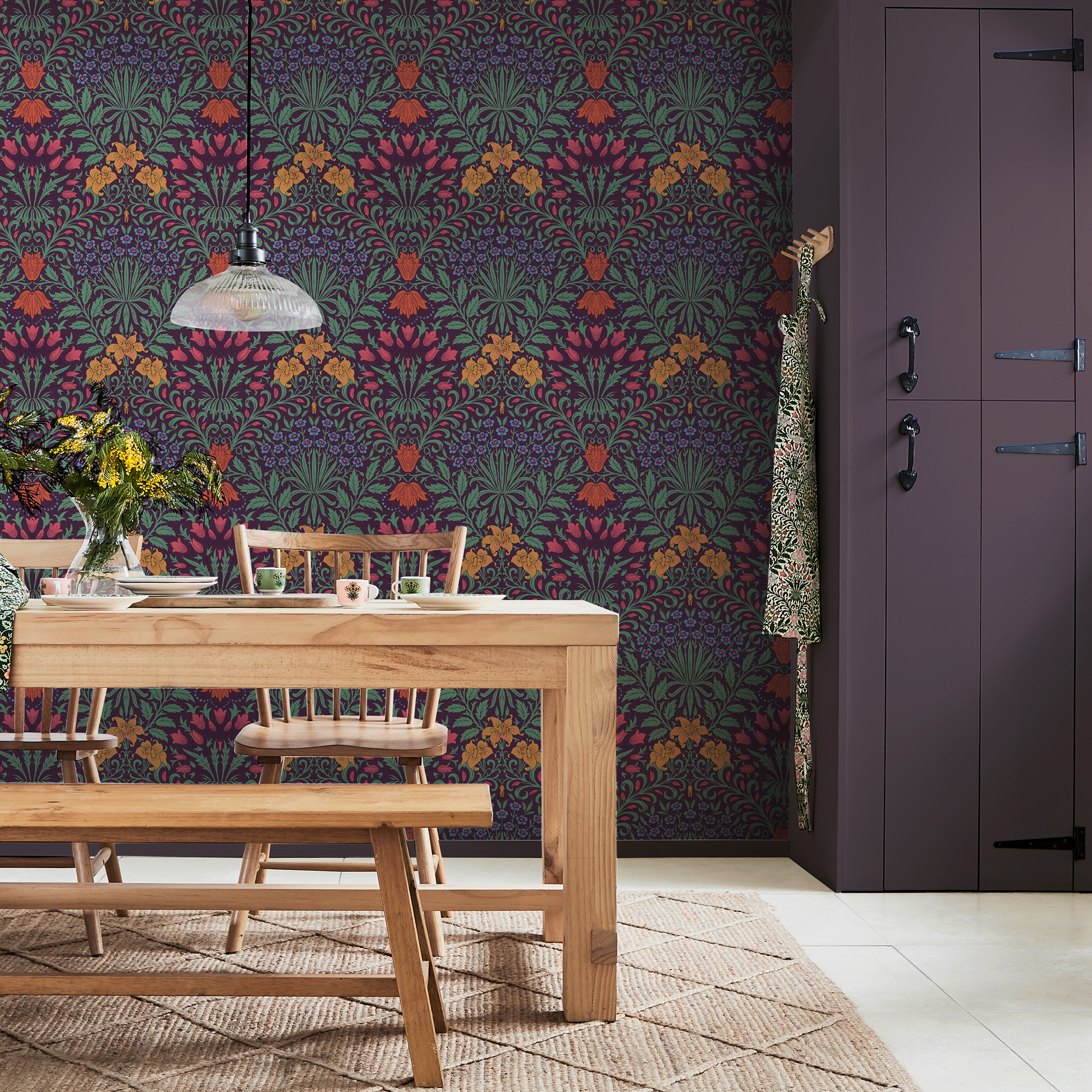 Behang William Morris at Home Garden
