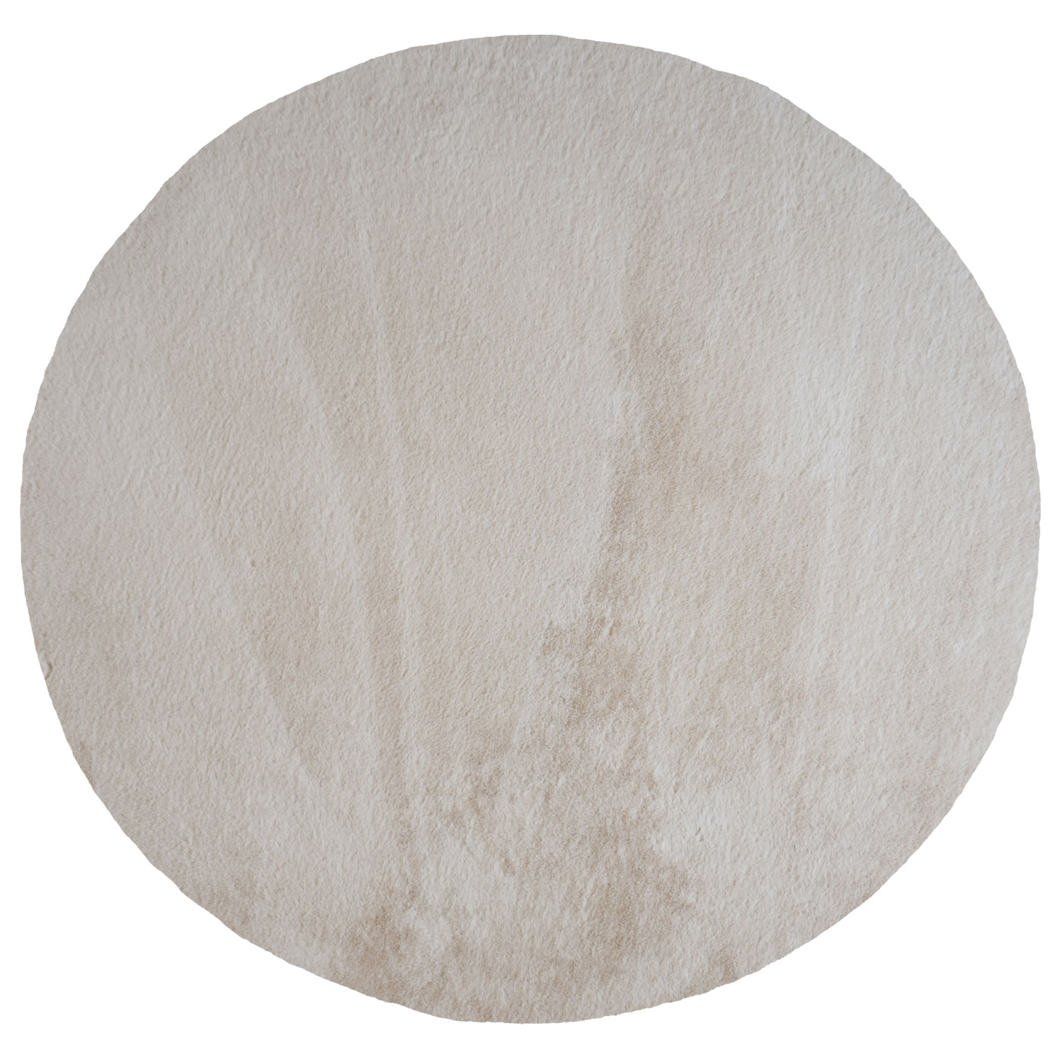 Vloerkleed Velluto Beige Rond