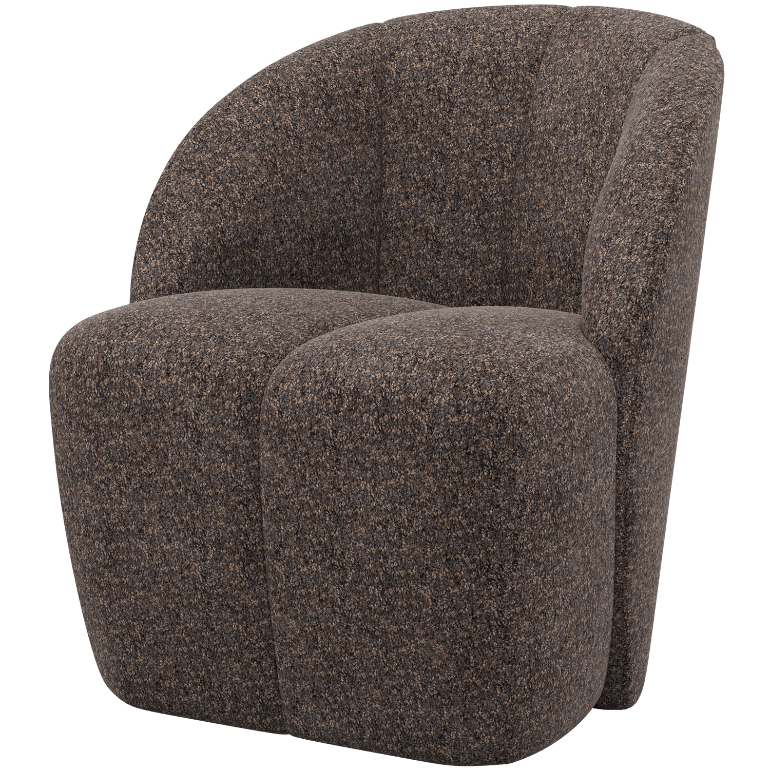 Mojo draaifauteuil boucle ecru melange
