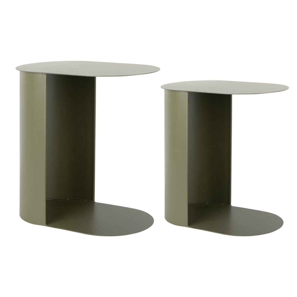 Side table set Riqueza Oval 