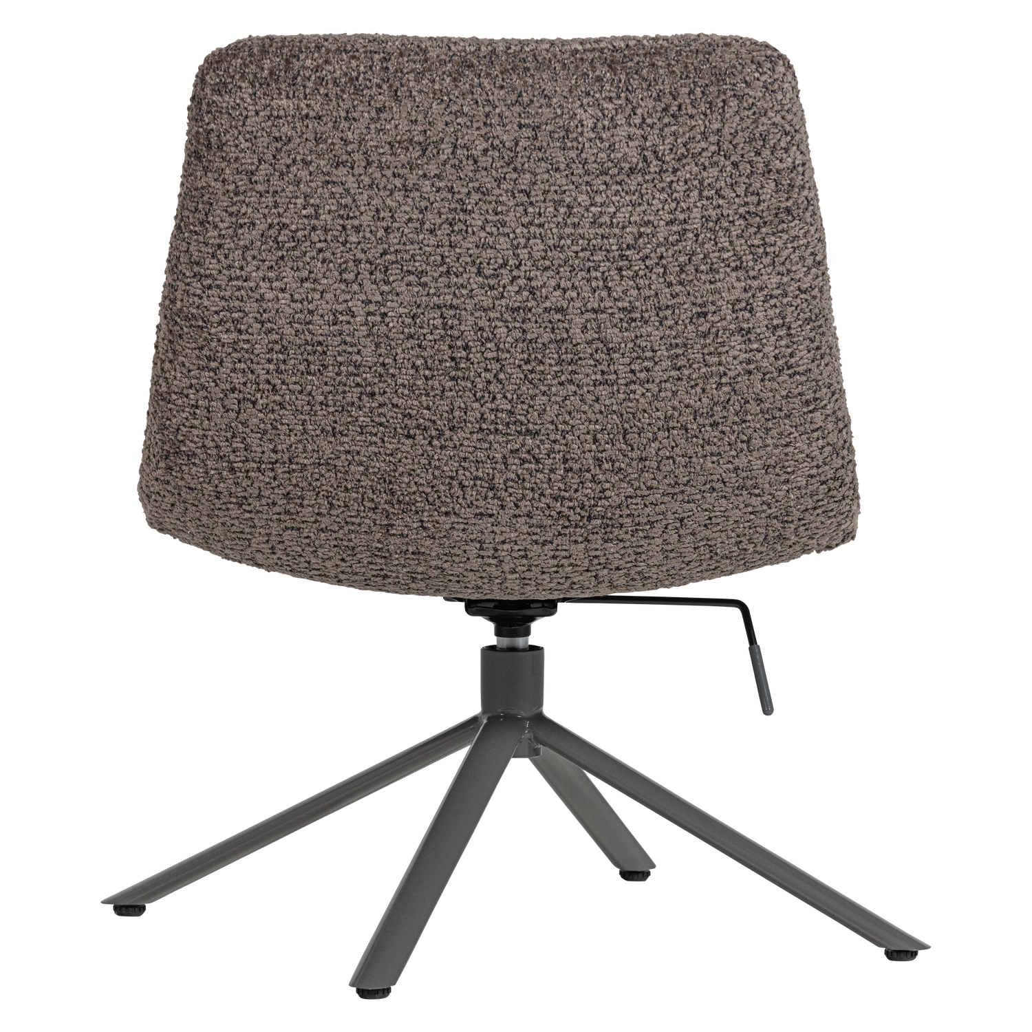Soren verstelbare draaifauteuil wollig grijs