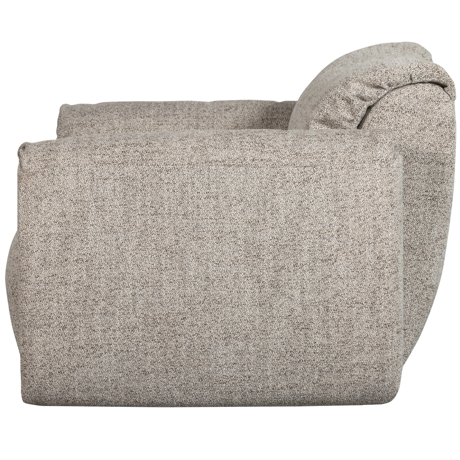 Baggy loveseat geweven chenille bruin