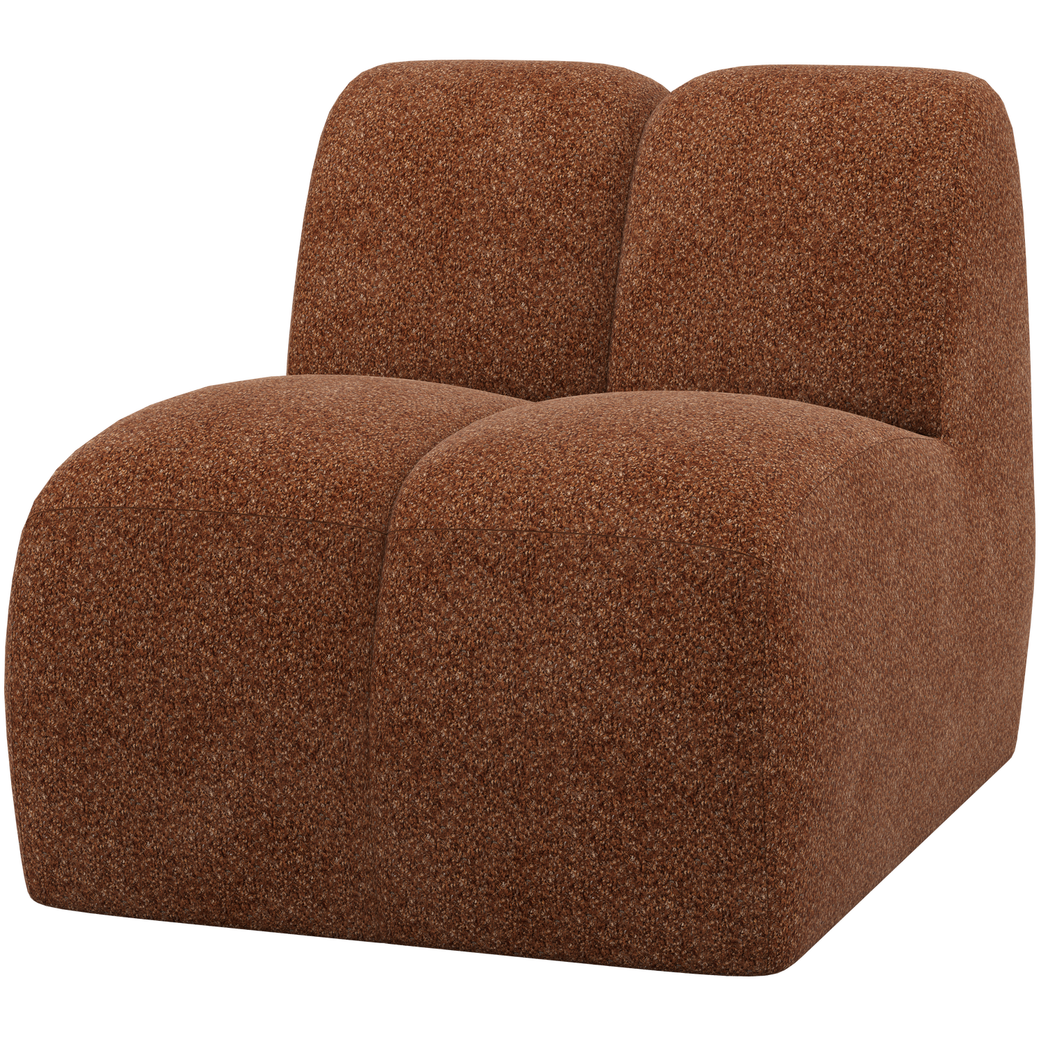 Mojo 1-zits element boucle ecru melange
