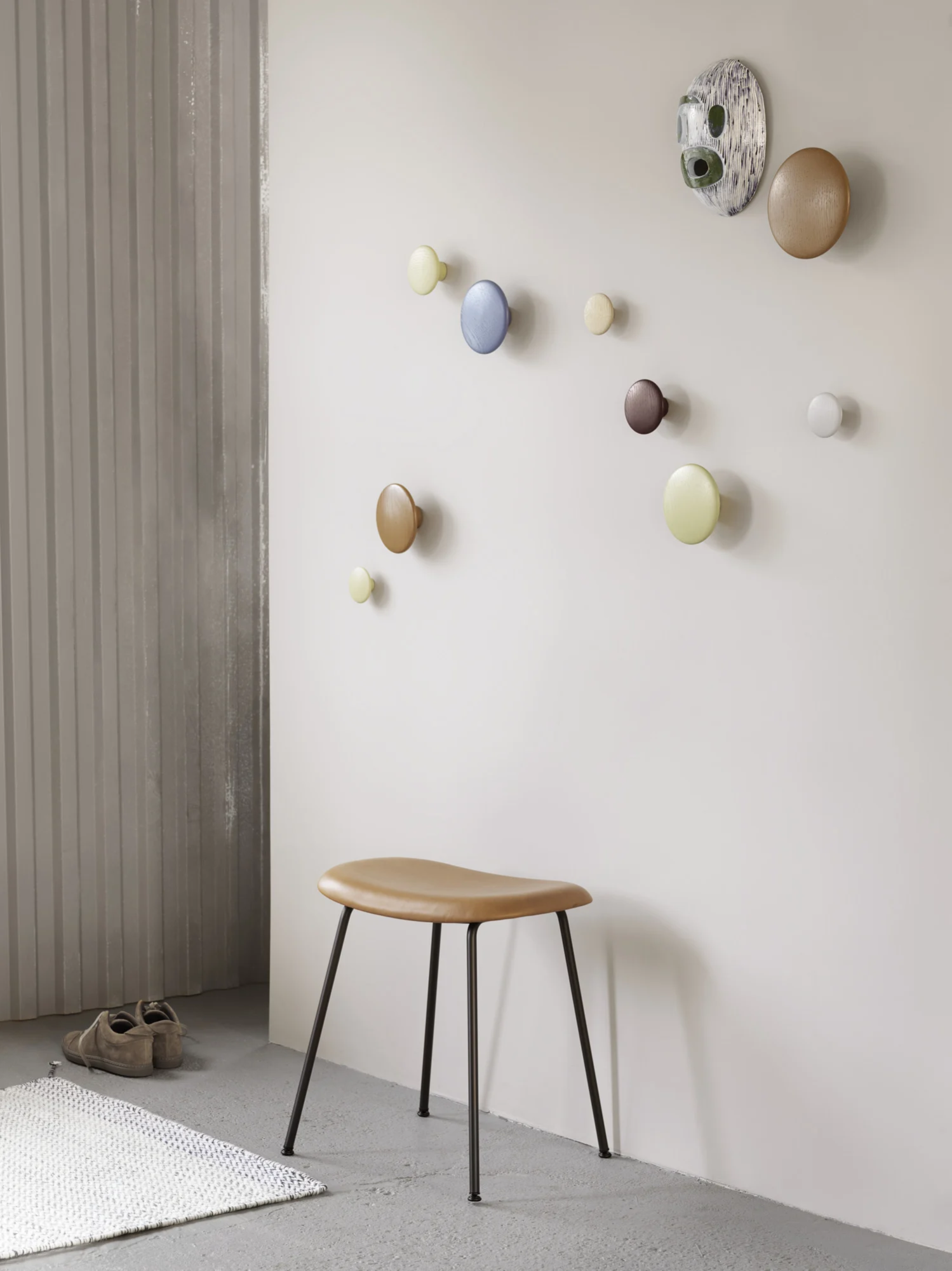Muuto kruk Fiber Stool Tube Base