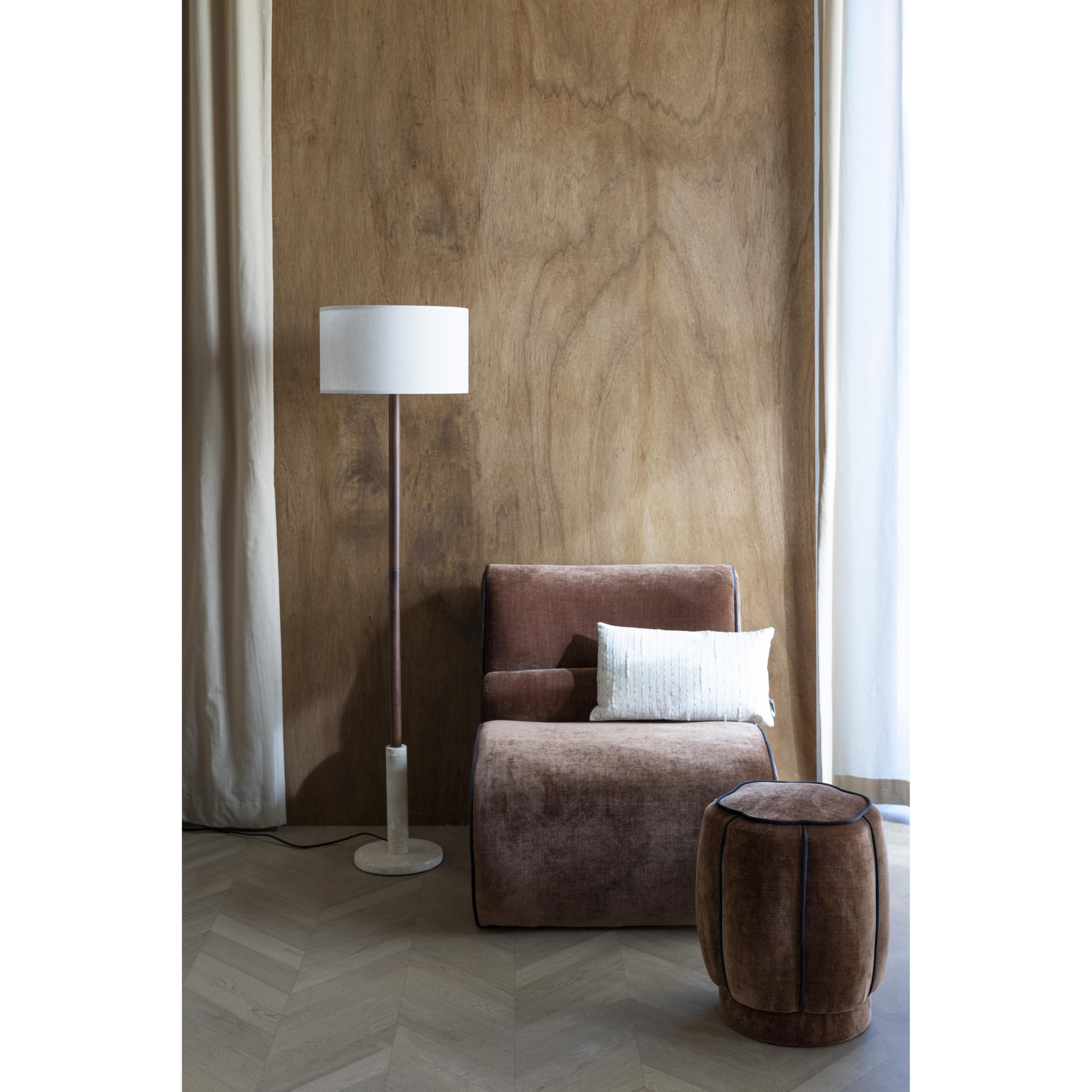Donna fauteuil donkerbruin