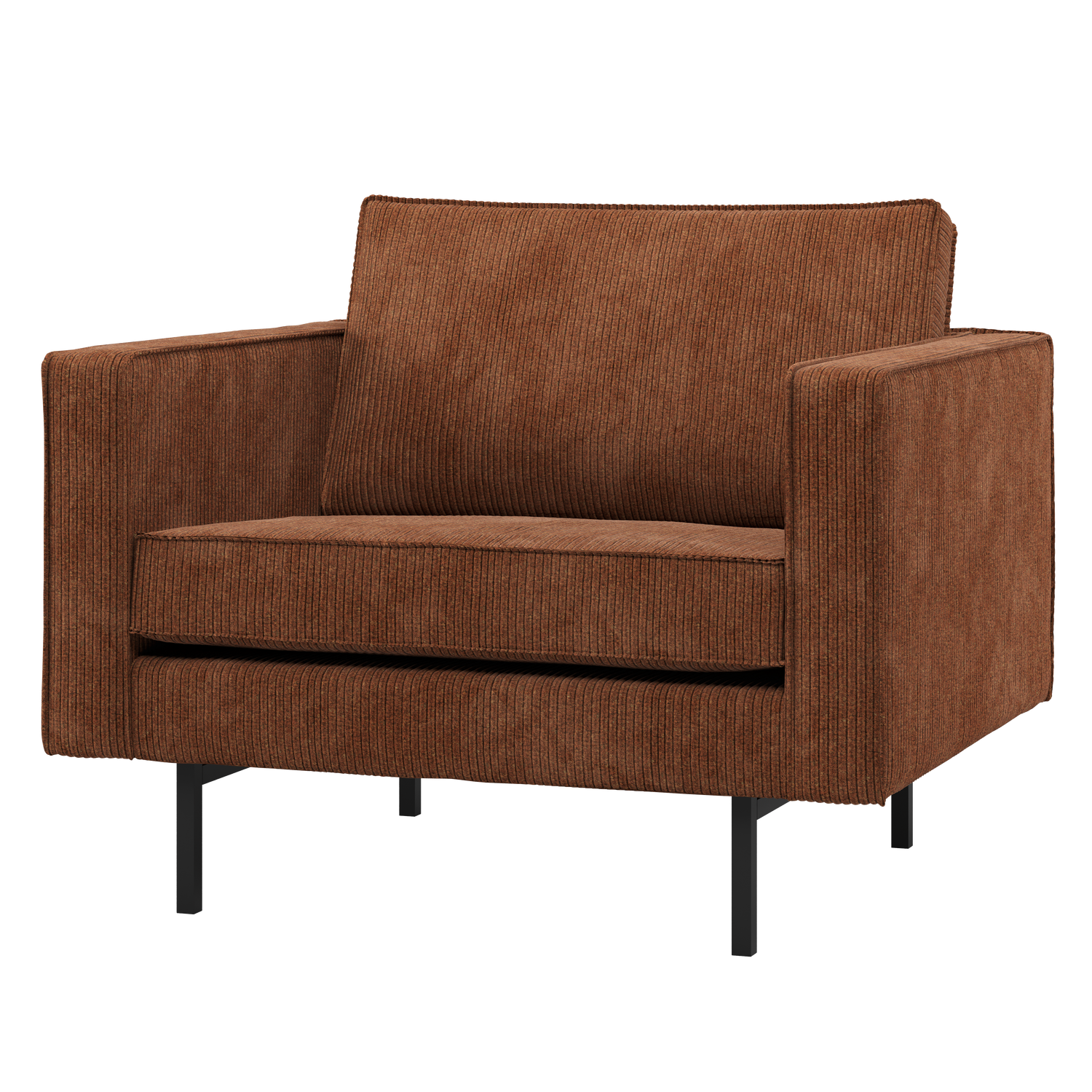 Rodeo fauteuil structure velvet frost