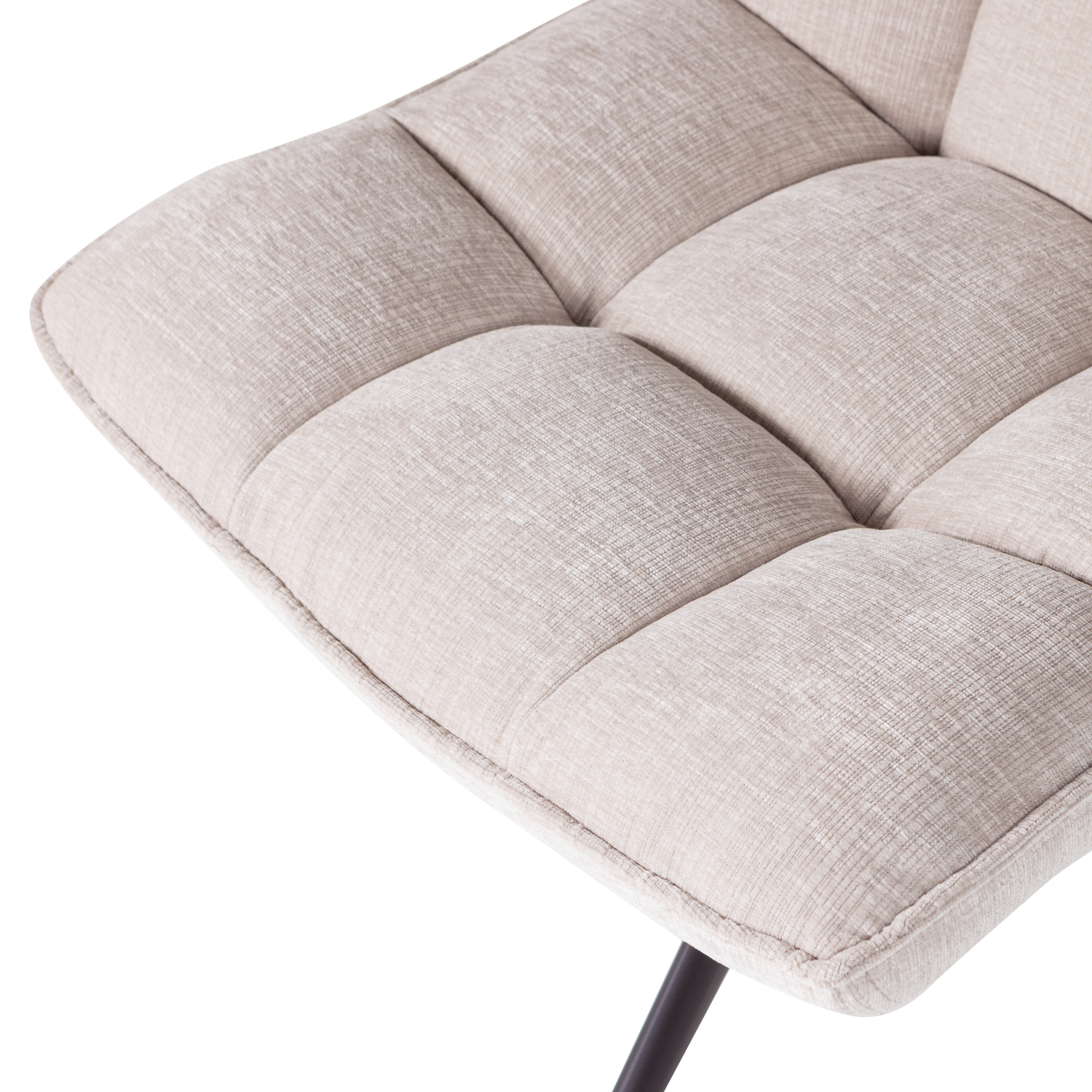 Jouke draaifauteuil chenille structuur roestbruin [fsc]