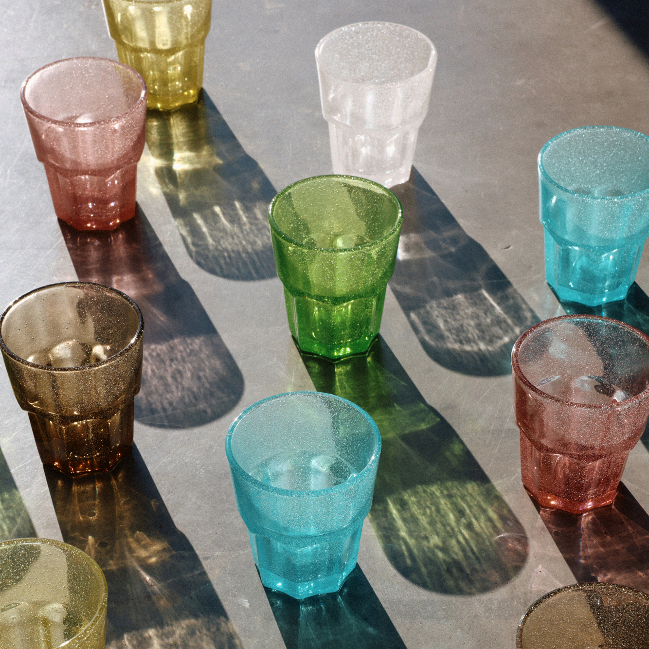 HKliving Mineral water glasses (set of 6)