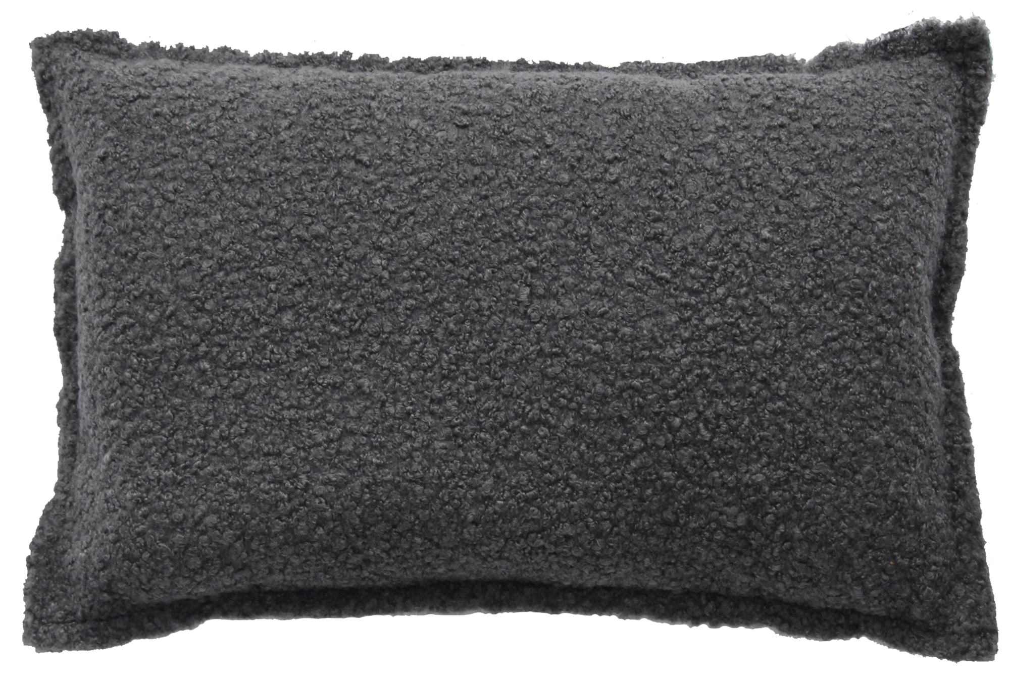 Kussen Boucle grijs