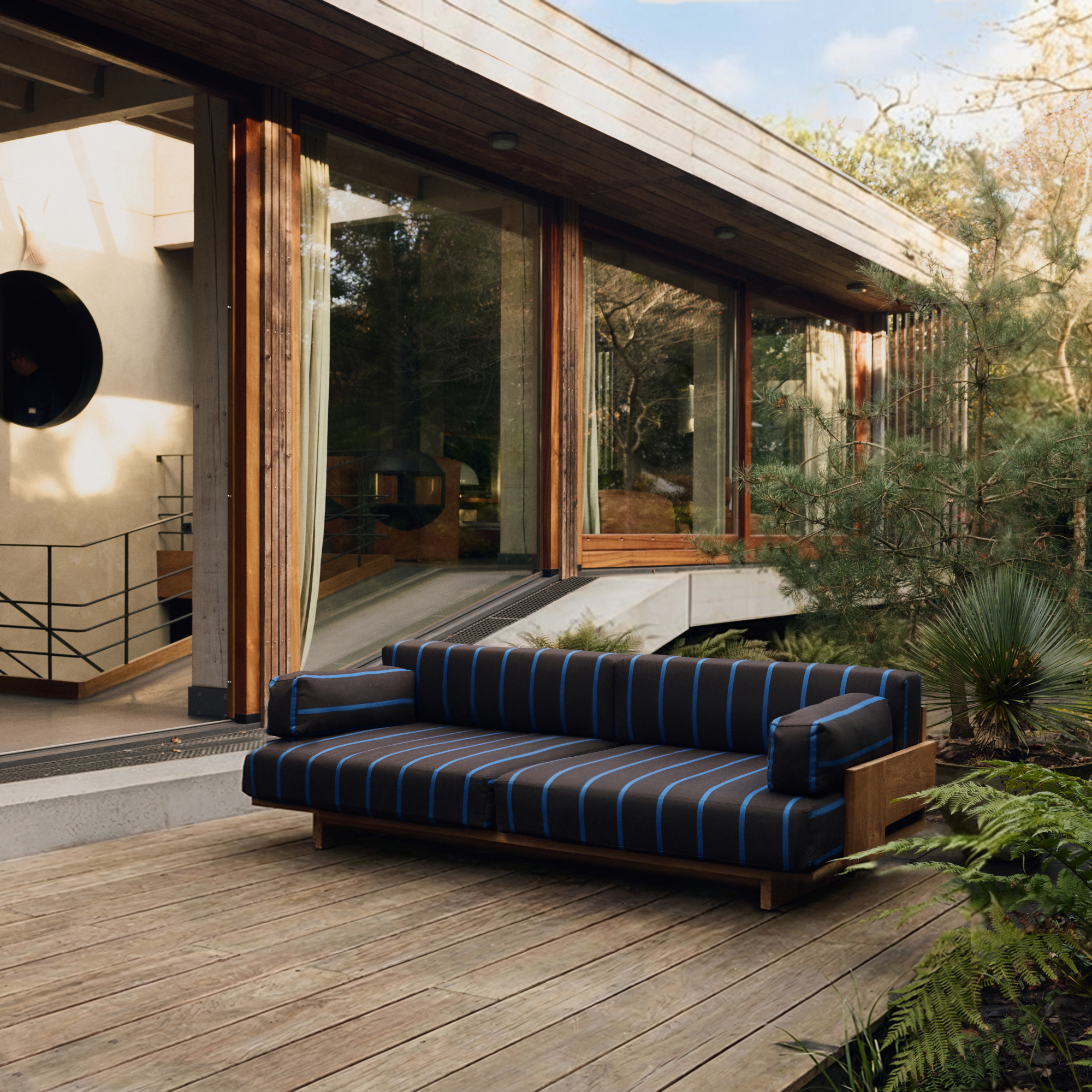 HKliving Tuinbank teak