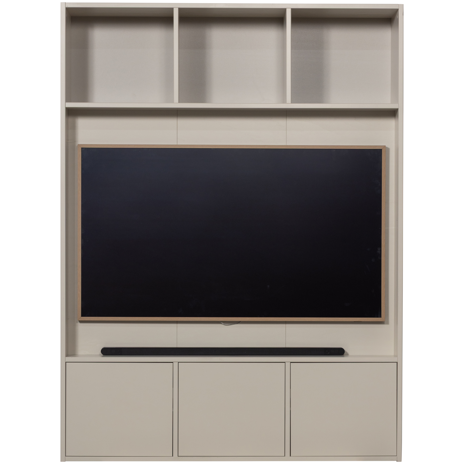 Meggy tv opbergkast 160 cm grenen middenbruin [fsc]