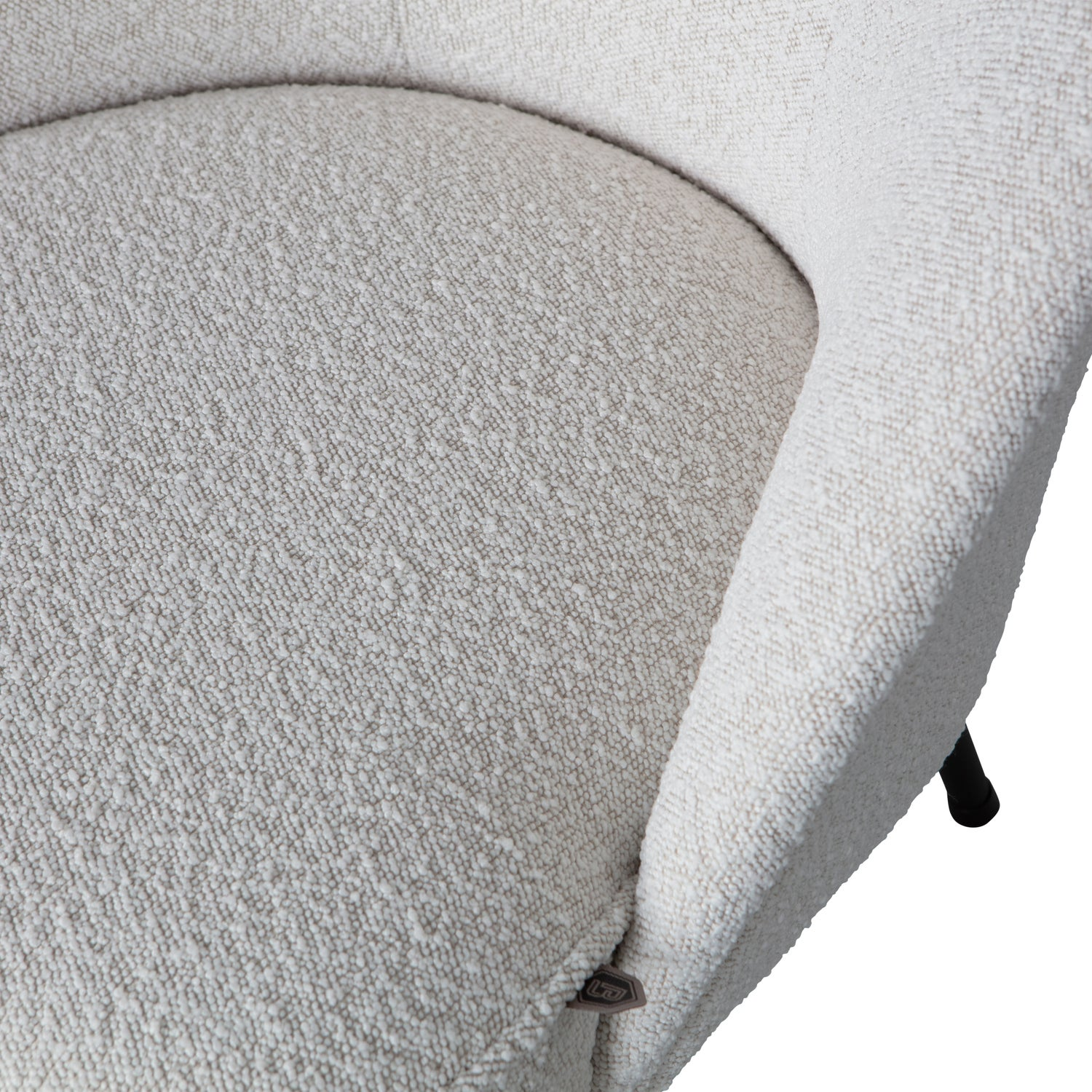 Vogue fauteuil boucle naturel