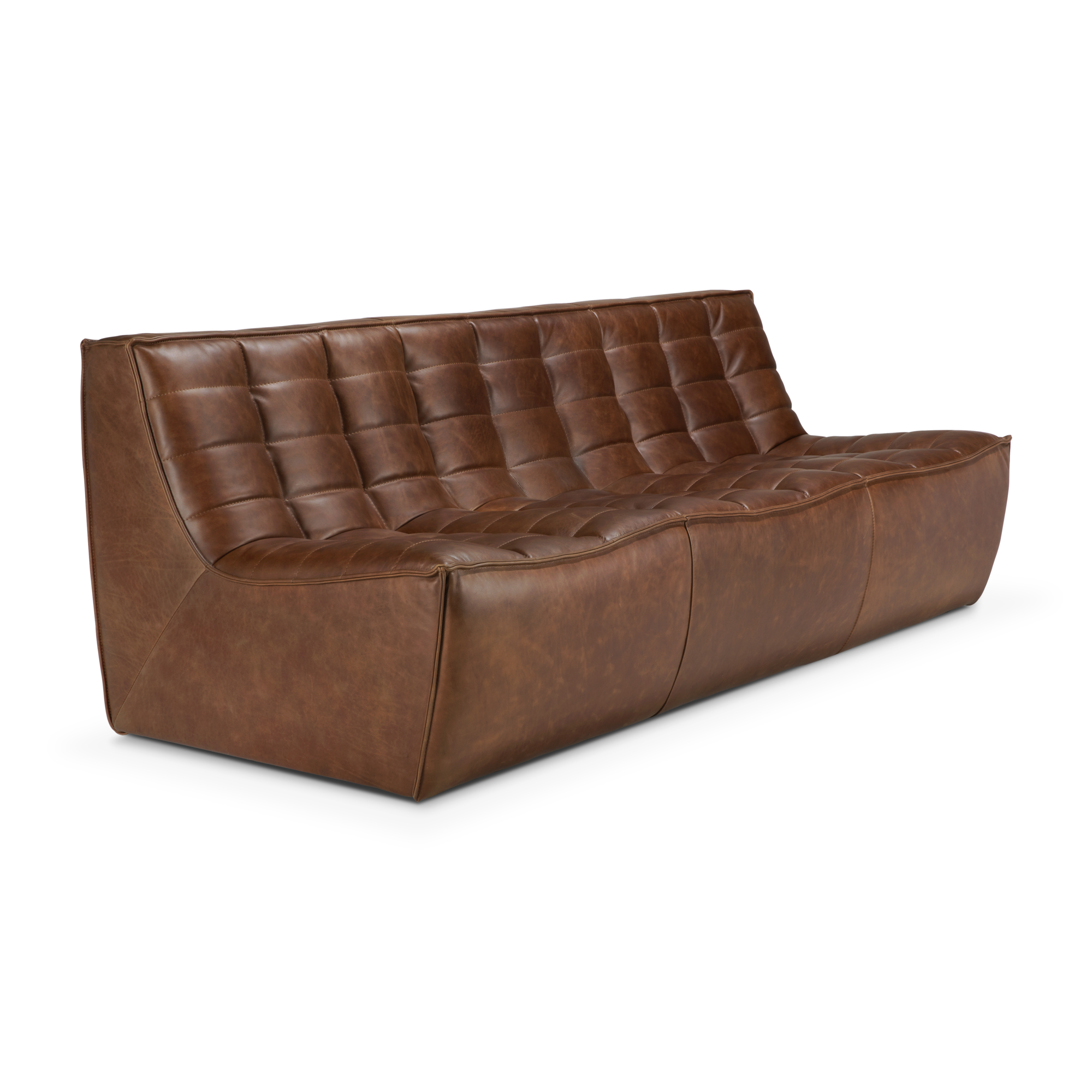 Sofa N701 chestnut leer 