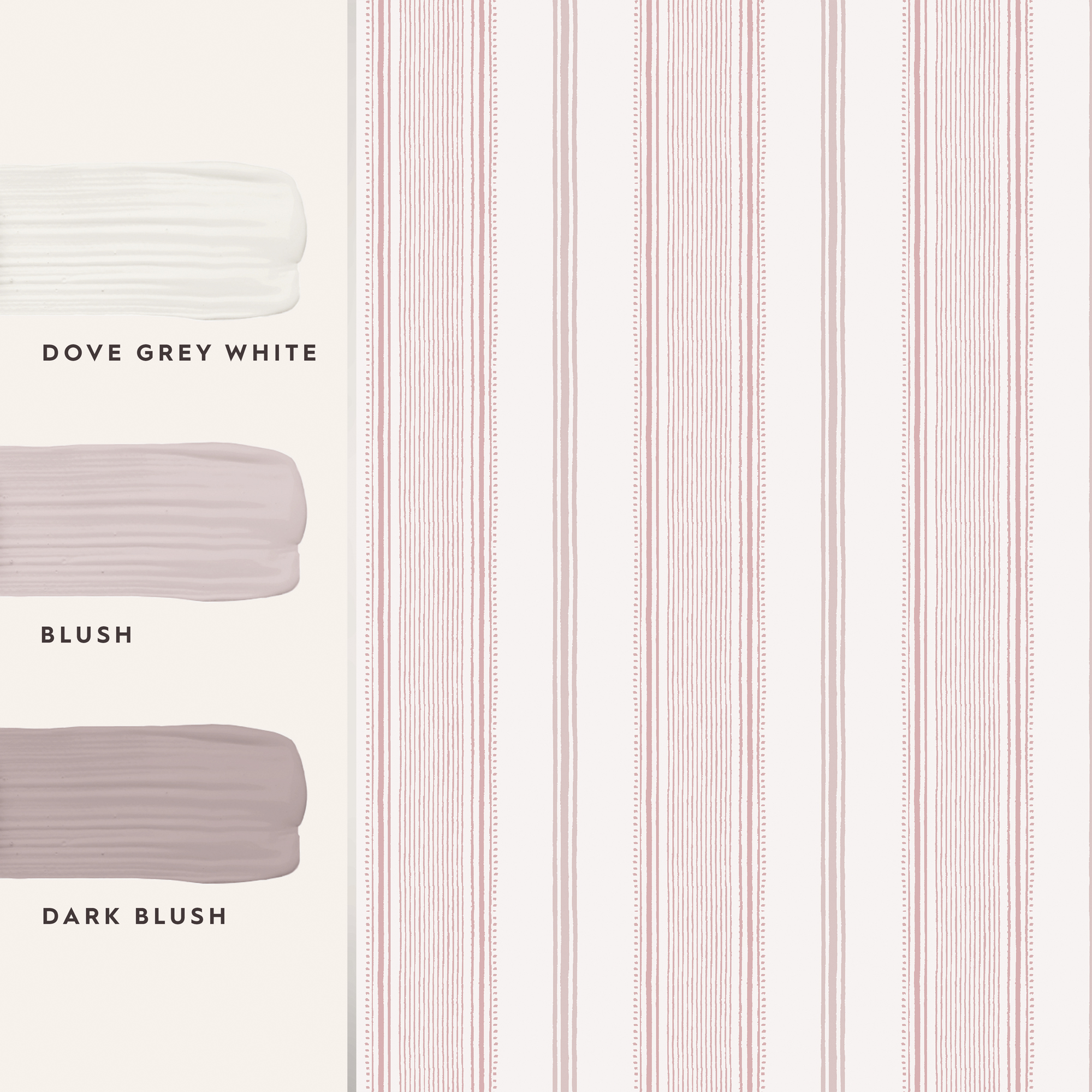Behang Laura Ashley Heacham Stripe